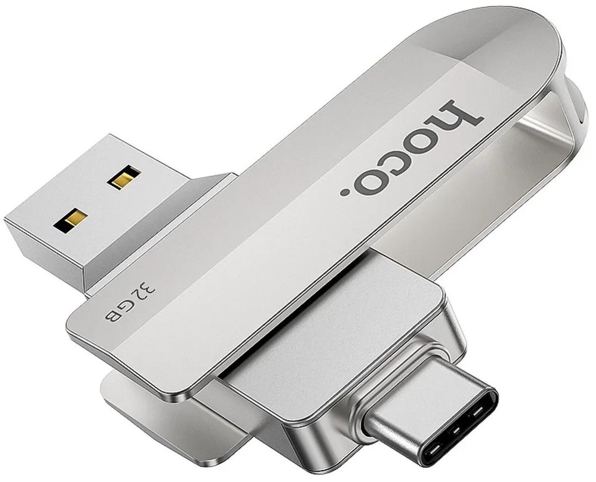 HOCO USB A 3.0/USB-C hukommelses stik - 32 GB