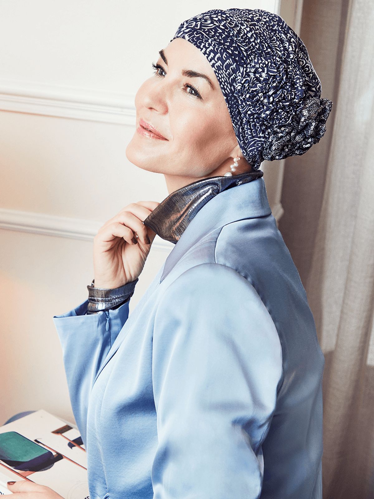 HocYama Turban | Floating Navy