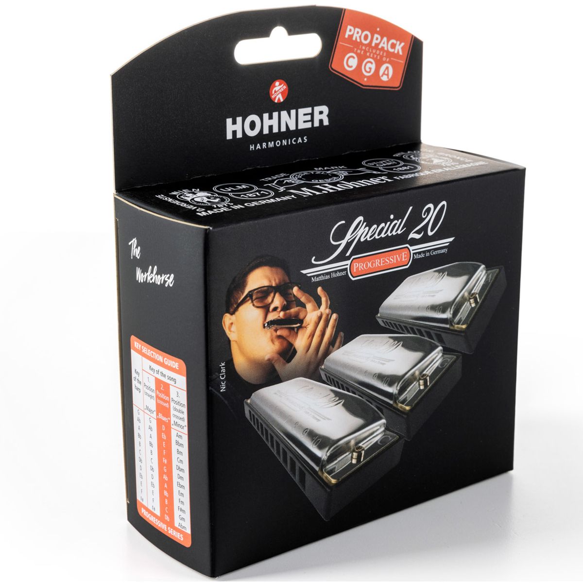 Hohner 560/20 Special 20 ProPack (C + G + A)