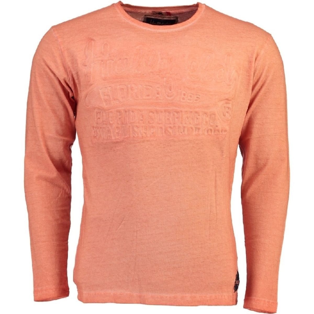 Hollifield langærmet tee jaridirty - Coral