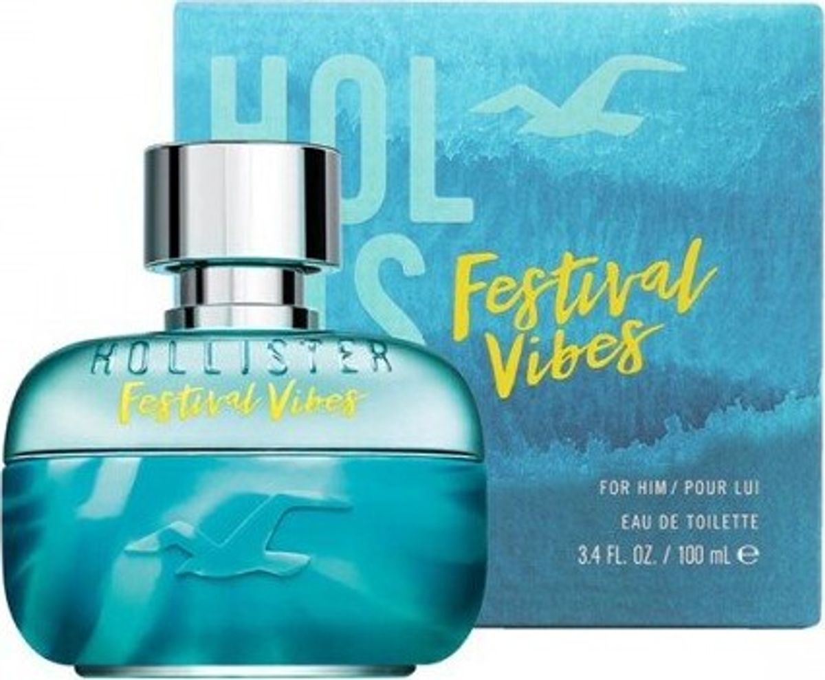 Hollister - Festival Vibes For Him Eau De Toilette 100 Ml