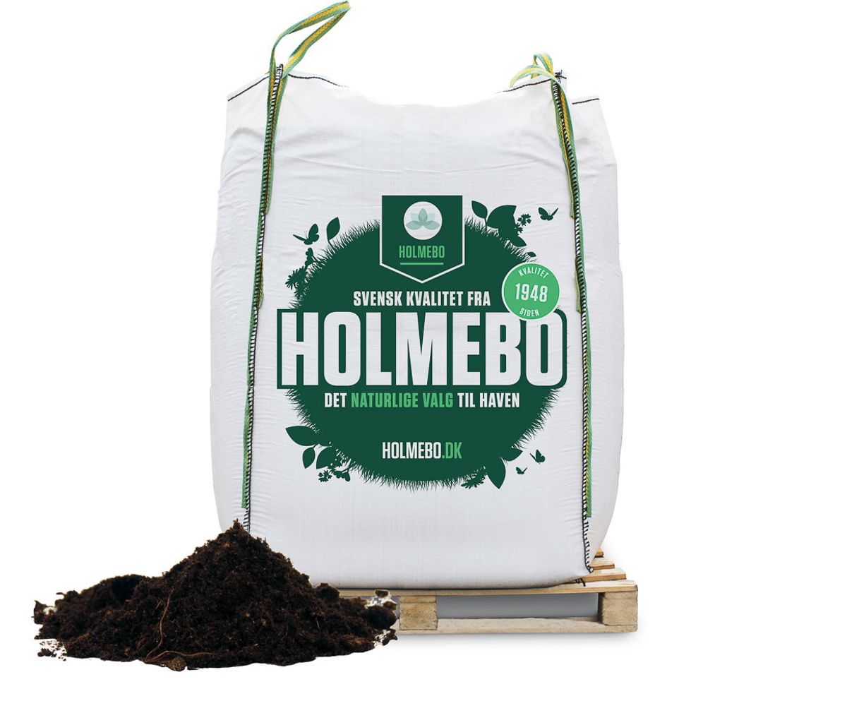 Holmebo Drivhusmuld - Bigbag á 2000 liter