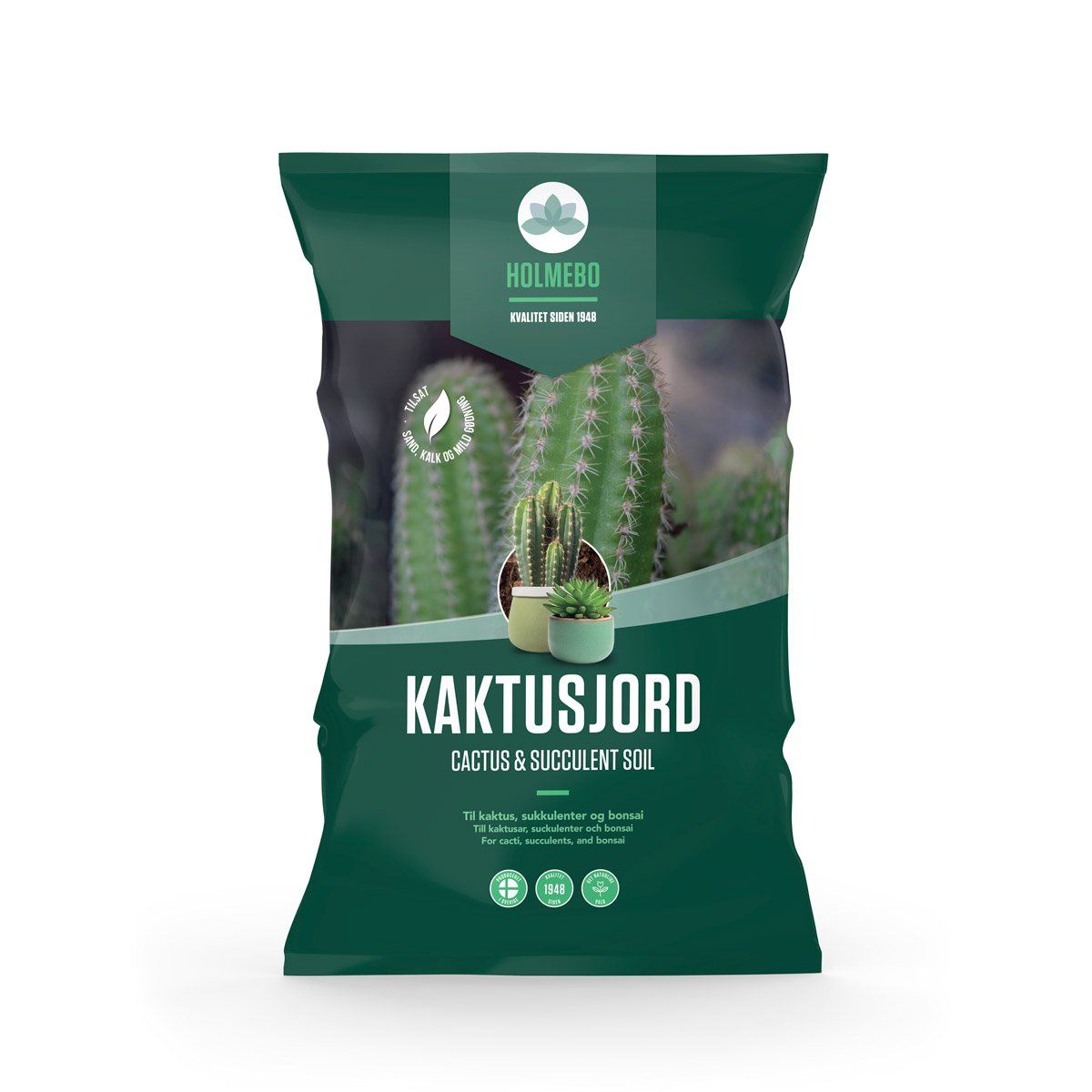 Holmebo Kaktusjord - 5 liter