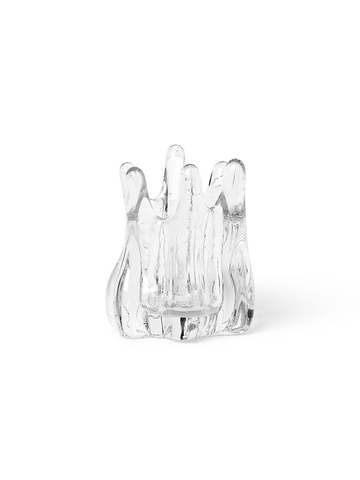 Holo Tealight Candleholder, Clear fra Ferm Living