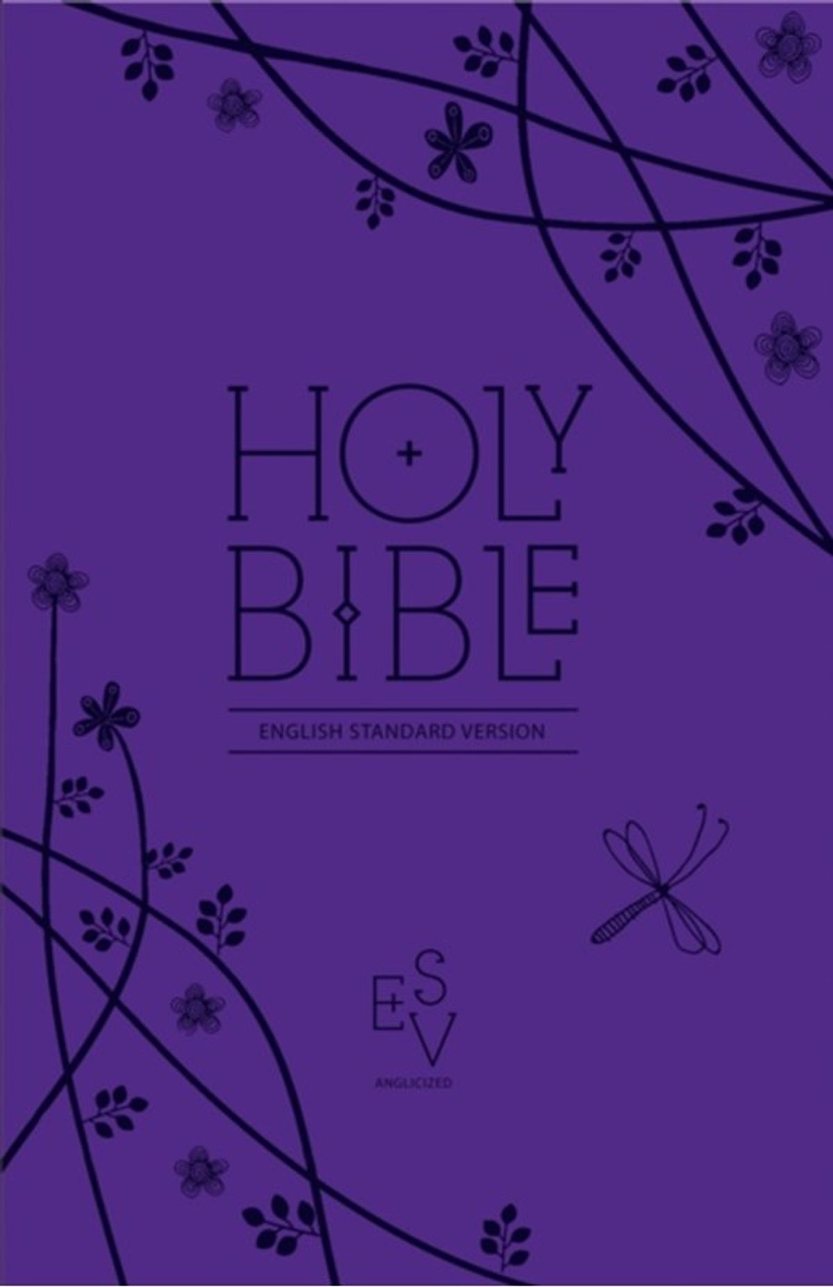 Holy Bible: English Standard Version (ESV) Anglicised Purple Compact Gift edition with zip