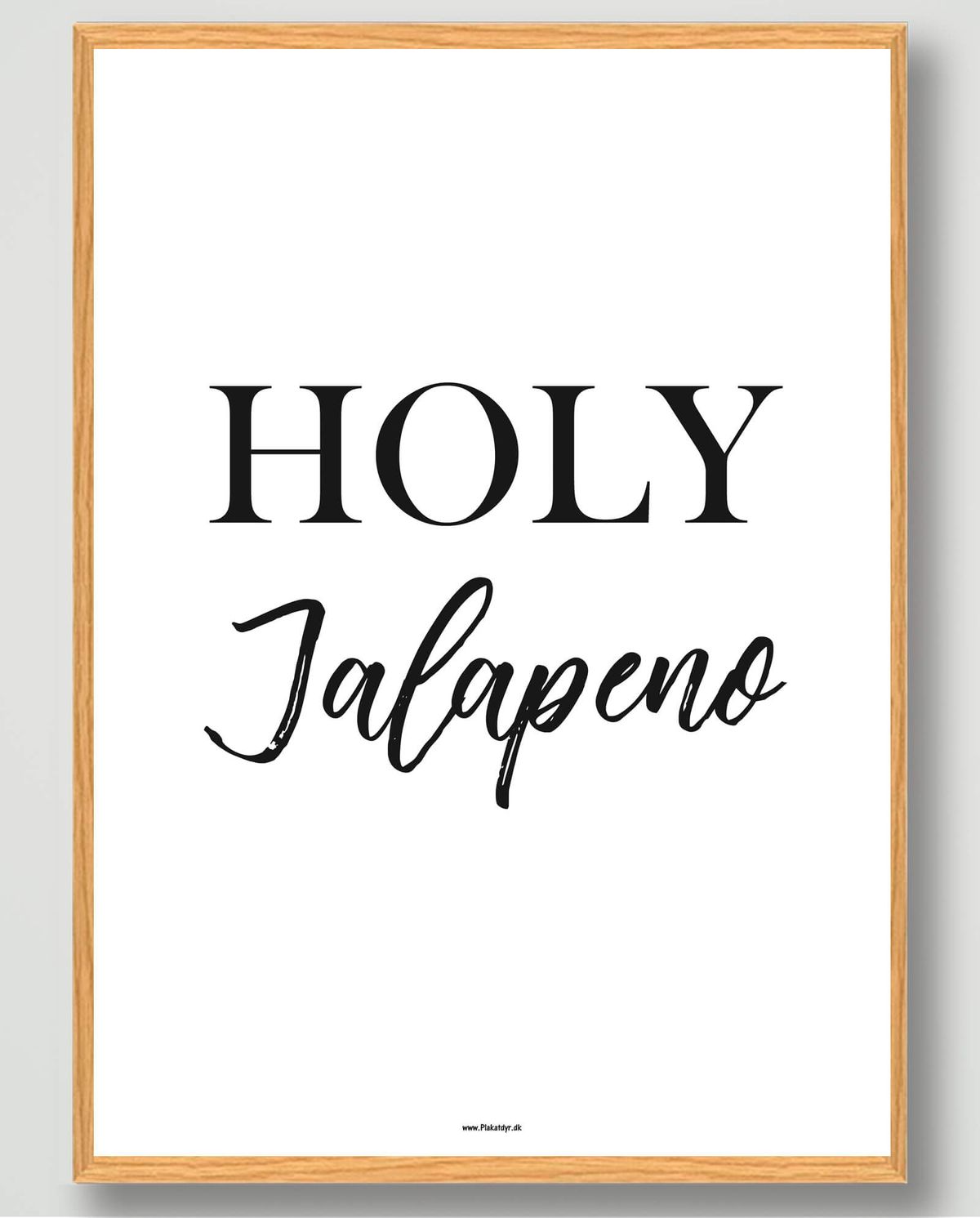 Holy jalapeno - plakat (Størrelse: L - 50x70cm (B2))