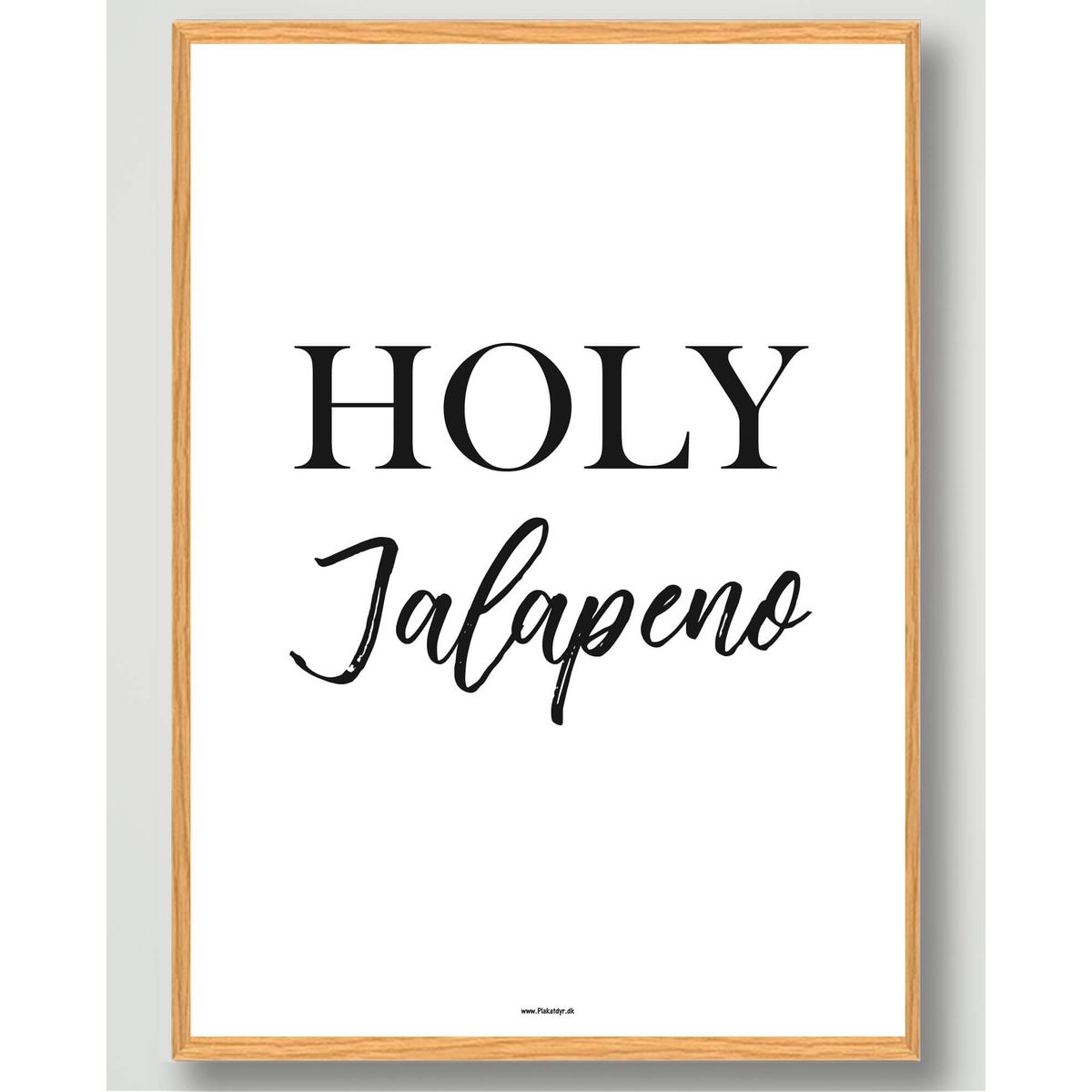 Holy jalapeno - plakat (Størrelse: M - 30x40cm)