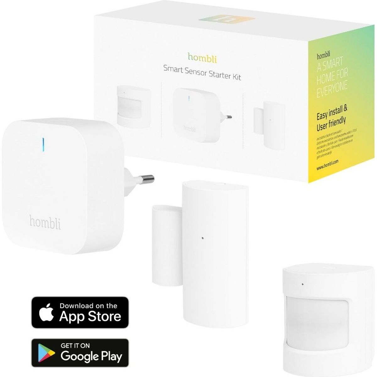 Hombli - Smart Sensor Starter Kit - 3 Dele