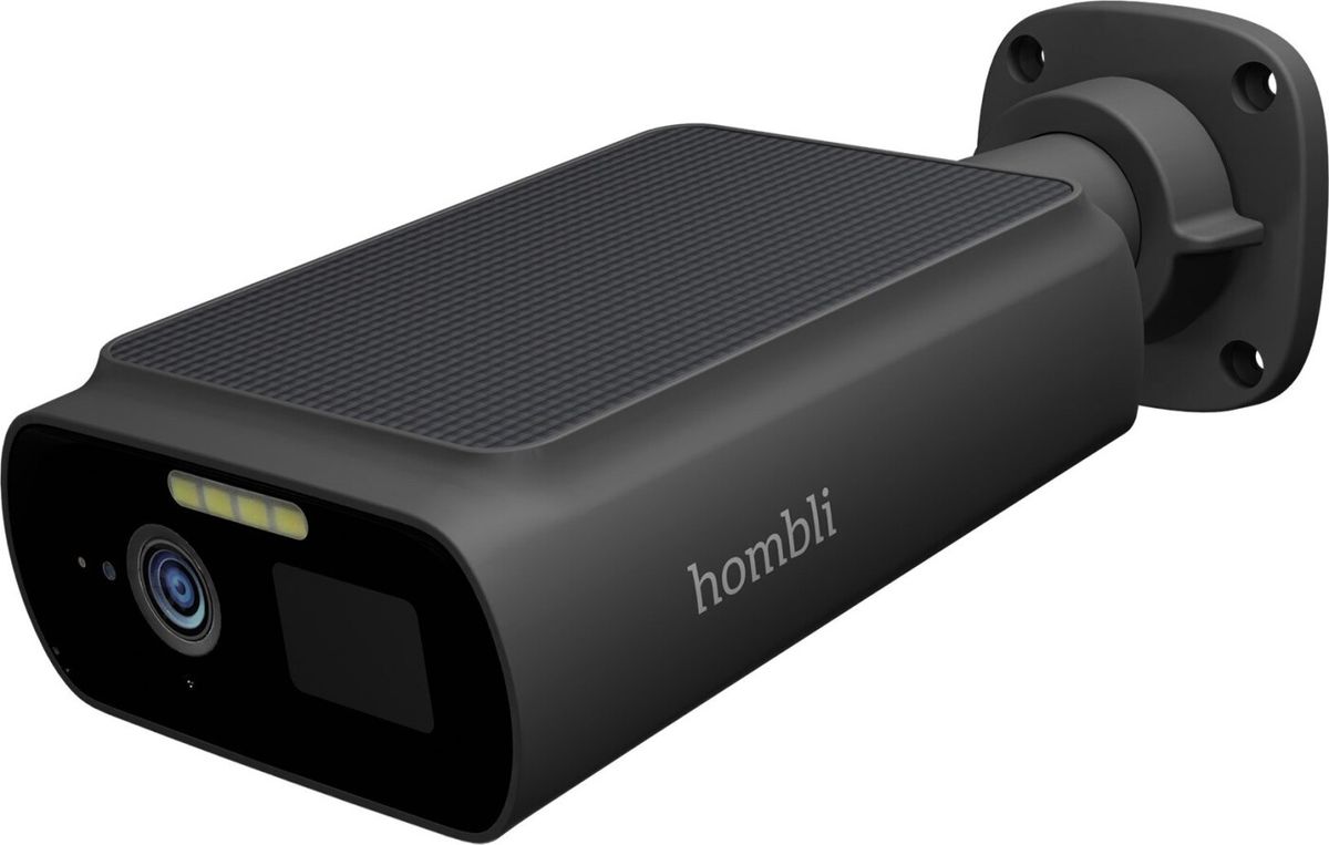 Hombli - Smart Solar Cam 2k, Black