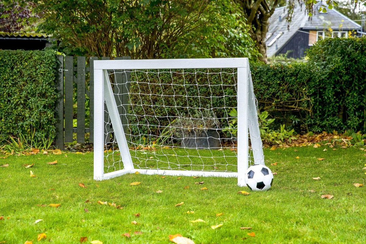 Homegoal Micro fodboldmål hvid - 125 x 100 cm, 1