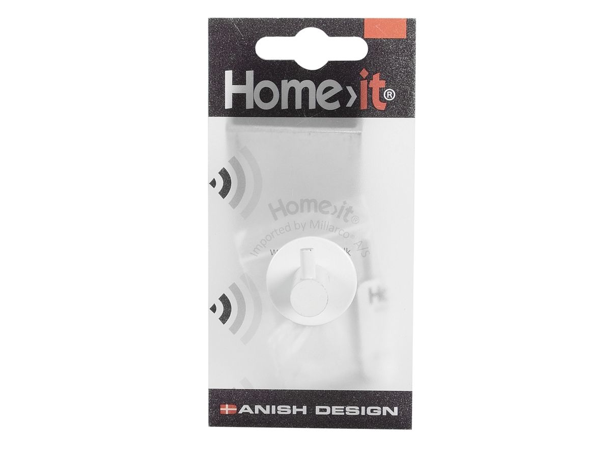 Home>It® Knag Med Tap 3,3×3,8 X 3,3 Cm Hvid