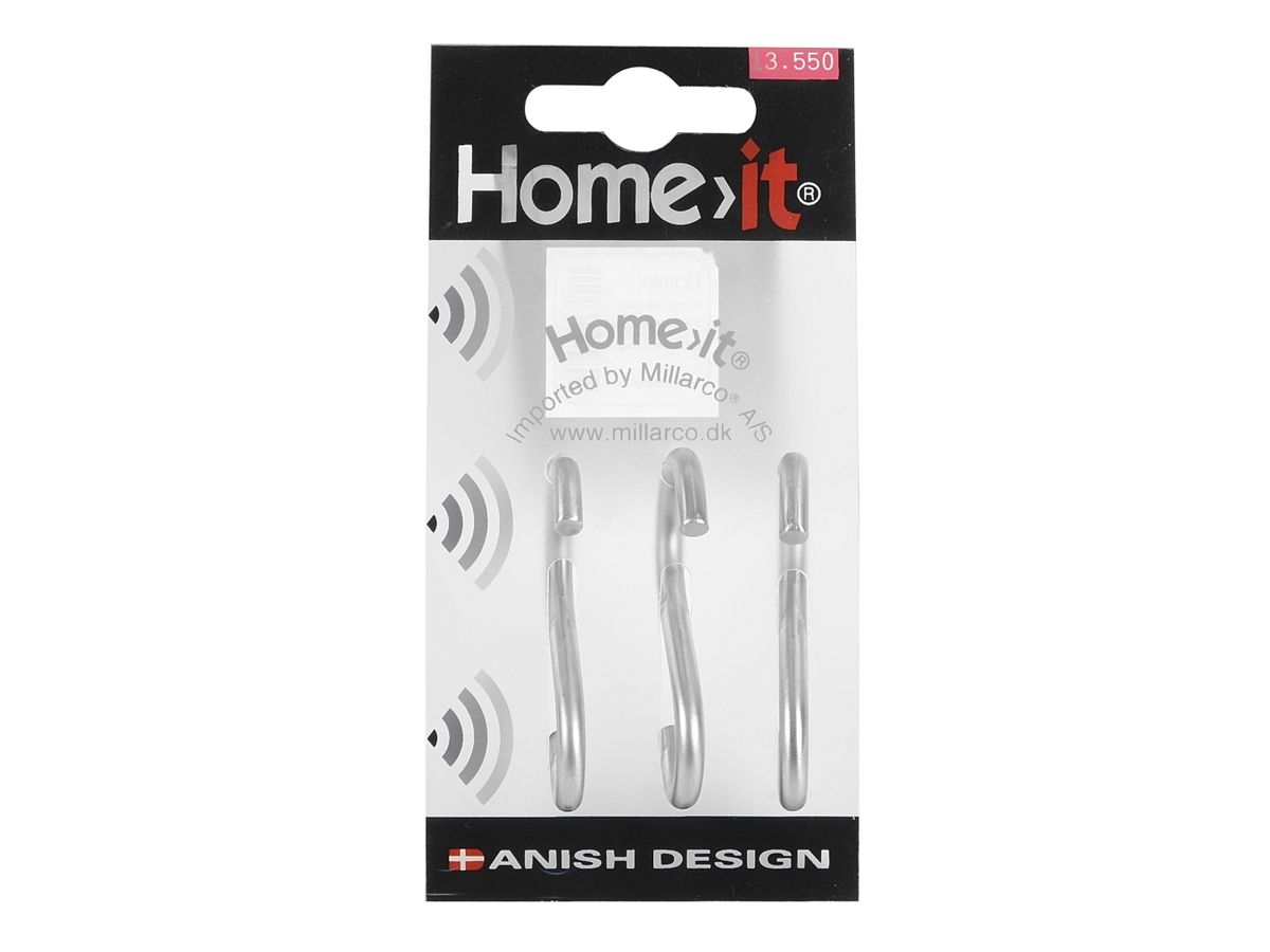 Home>It® S-Krog 0,5 X 6,0 Cm Rustfri Stål 3-Pak