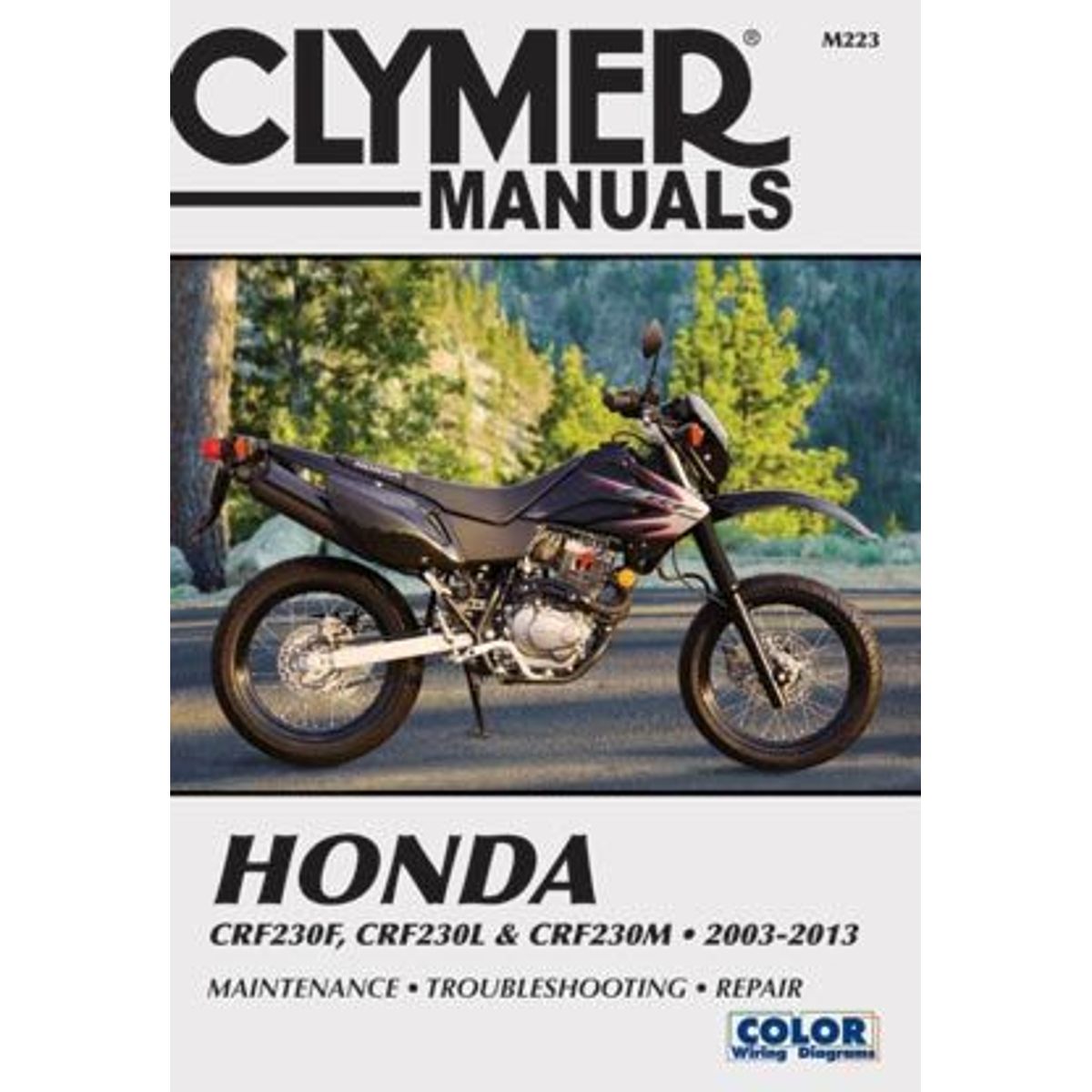 Honda 230 crf-f 2003-2013 manual - M223