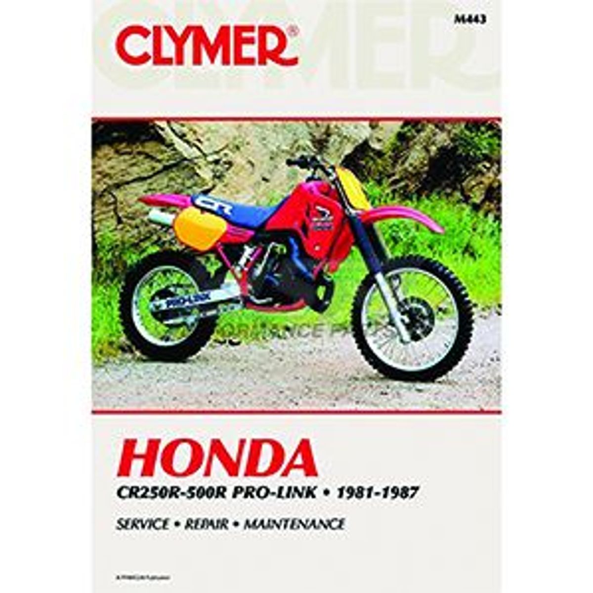 Honda 250-500 cr 1981-1987 manual - M443