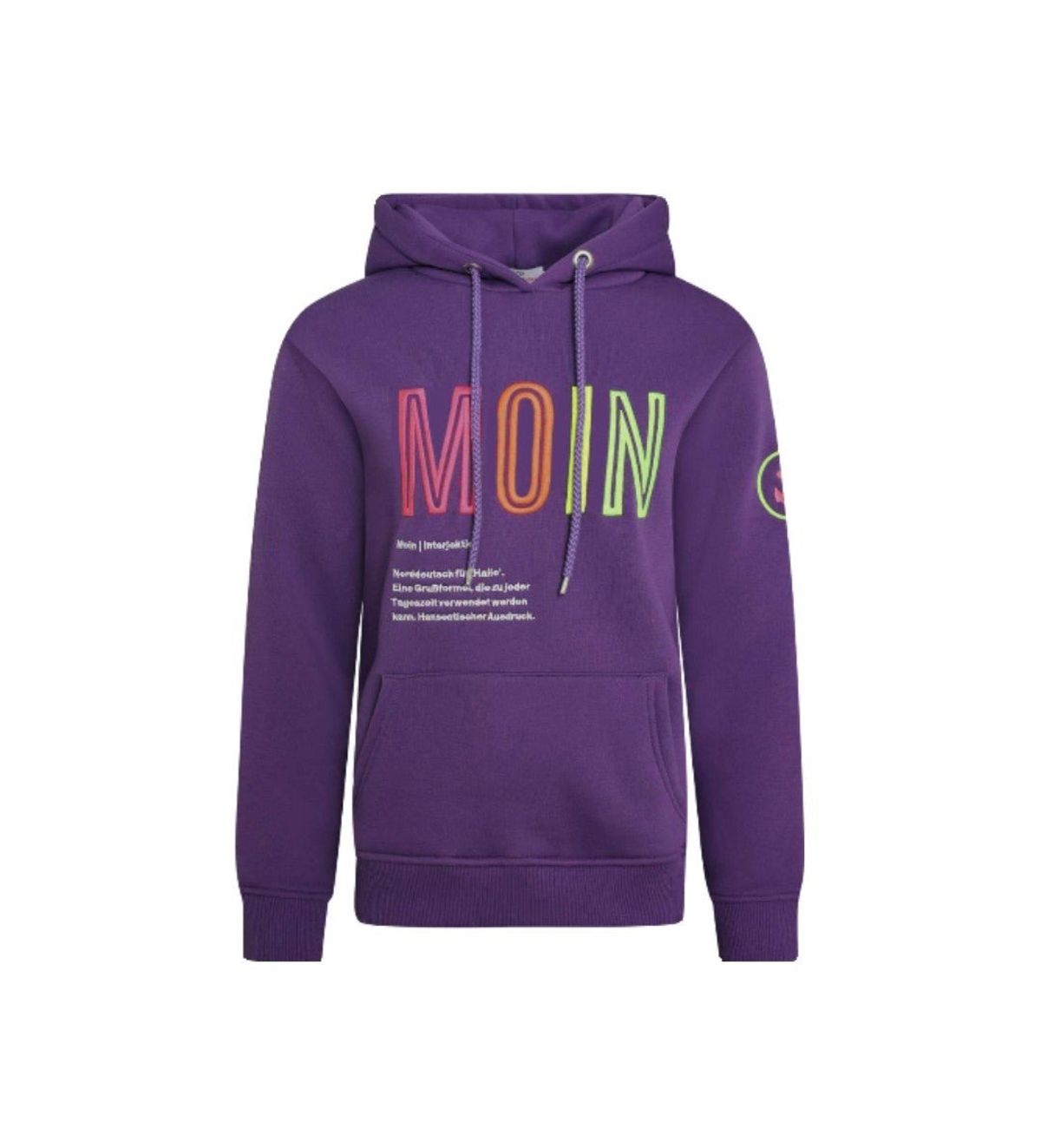 Hoodie BW "Lucina" Hættetrøje - Lilla S