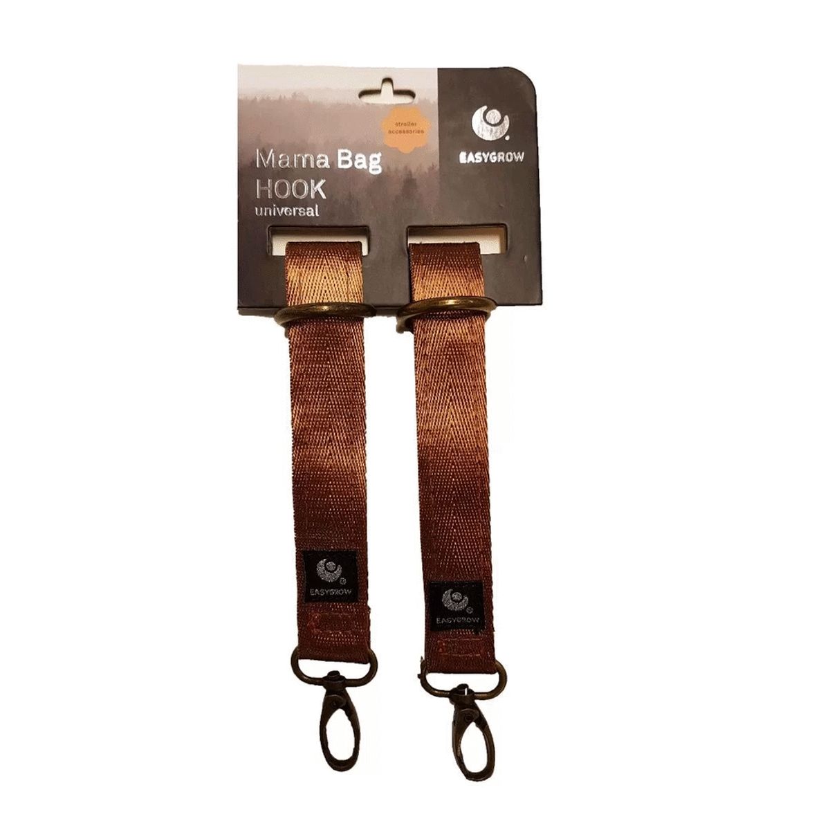 HOOKS for Mama bag brown