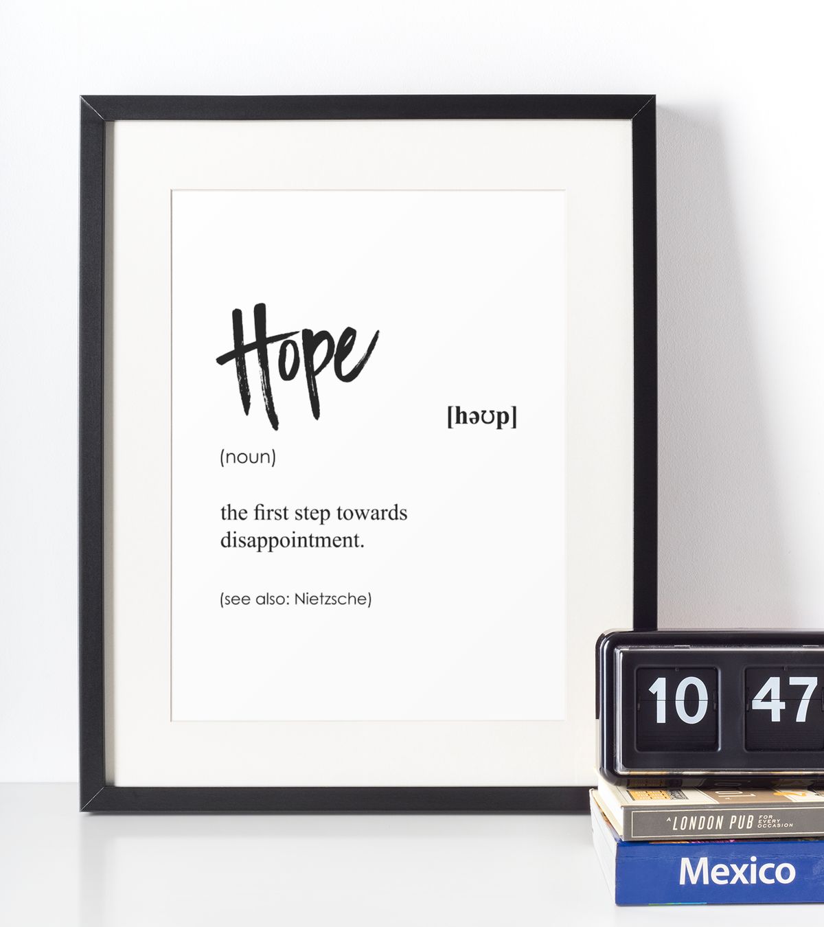 Hope definition plakat