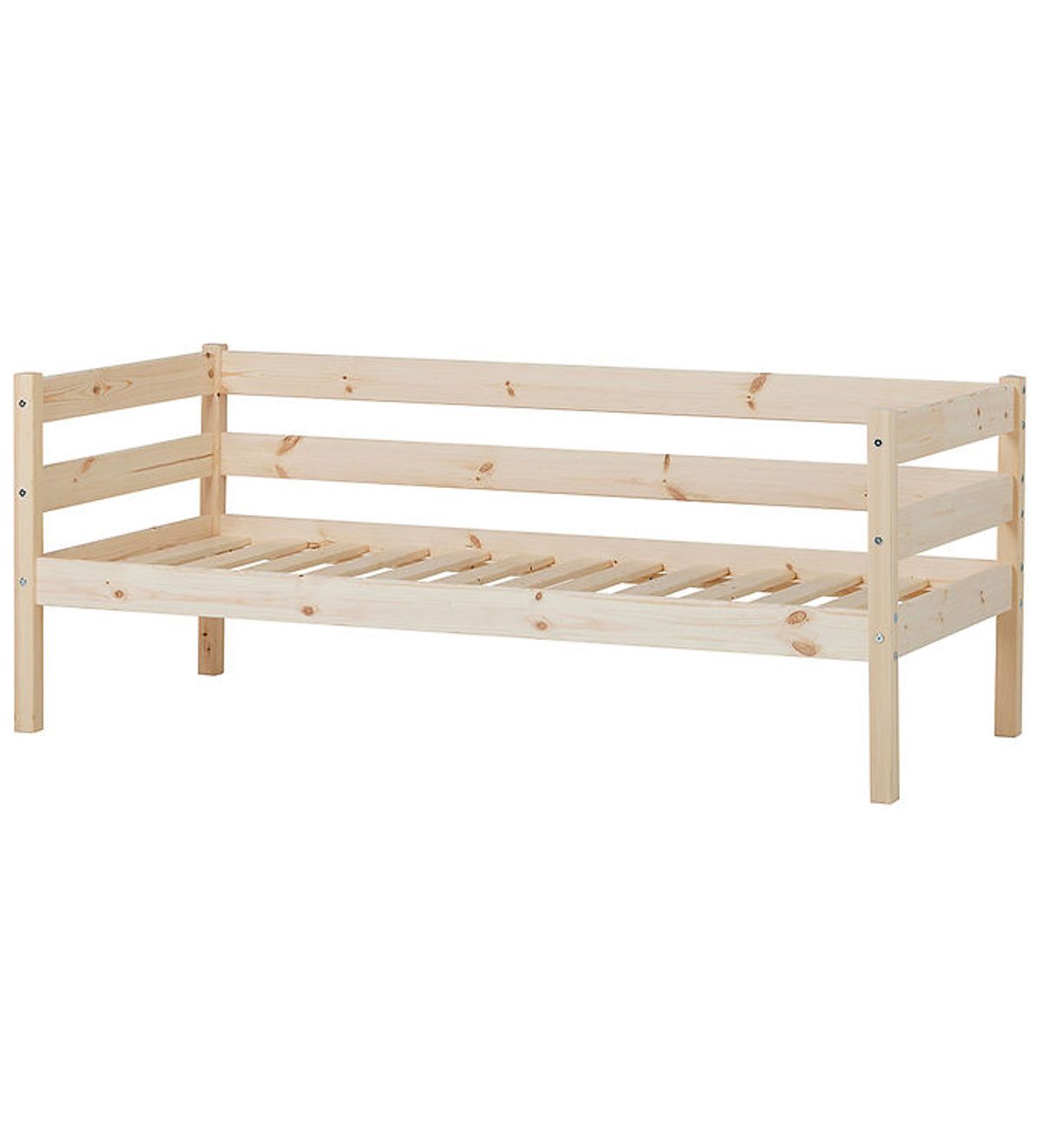 Hoppekids Juniorseng - ECO Comfort - 166x76x65 cm - Natural Wood