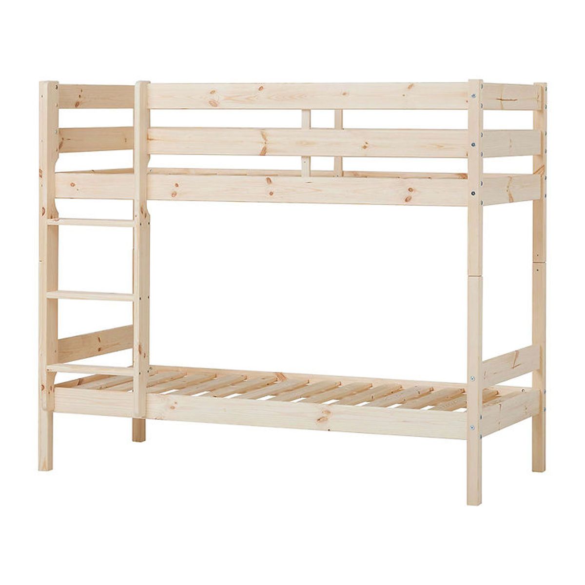 Hoppekids Køjeseng - ECO Comfort - 70x160 cm - Natural Wood