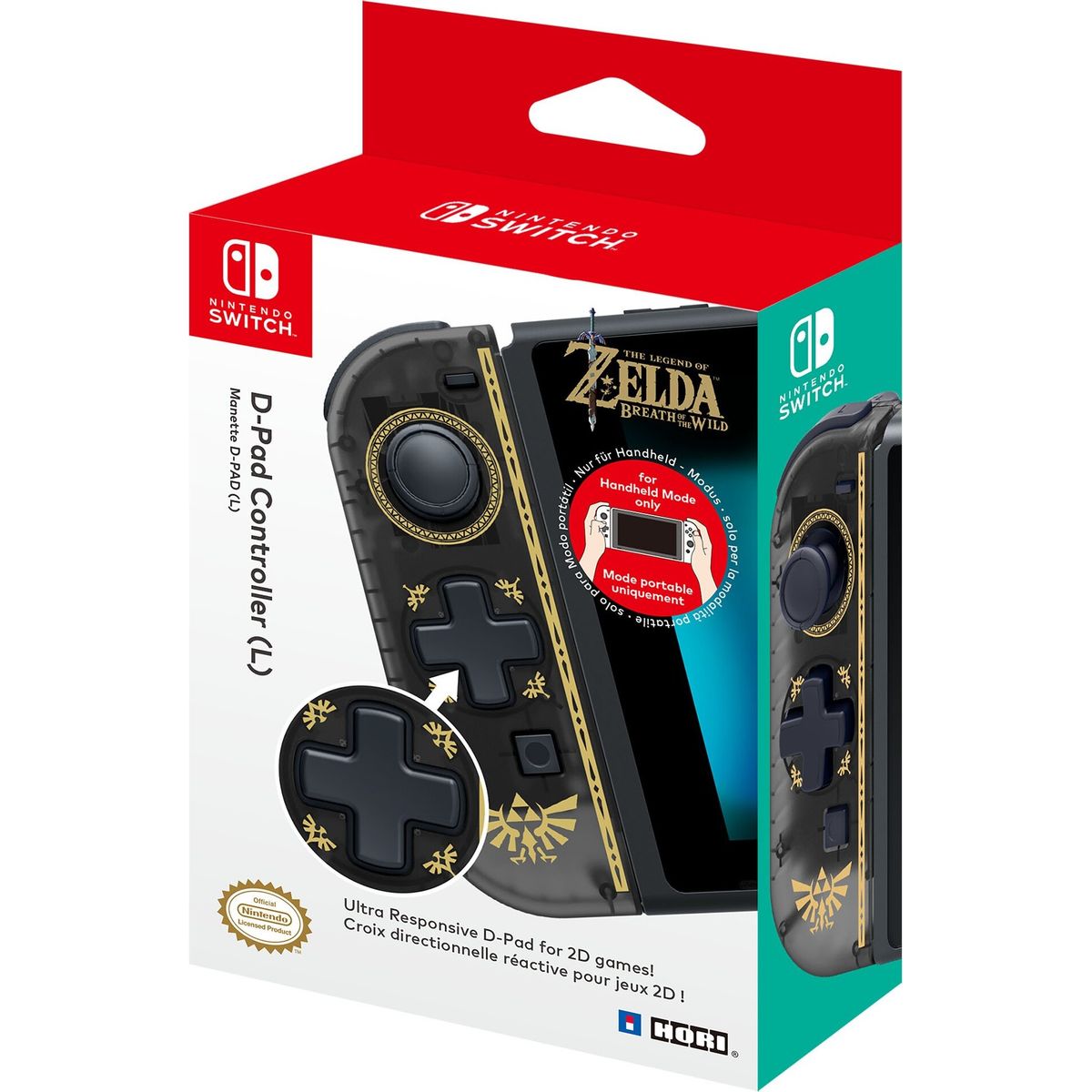 Hori D-pad Joycon Zelda Venstre