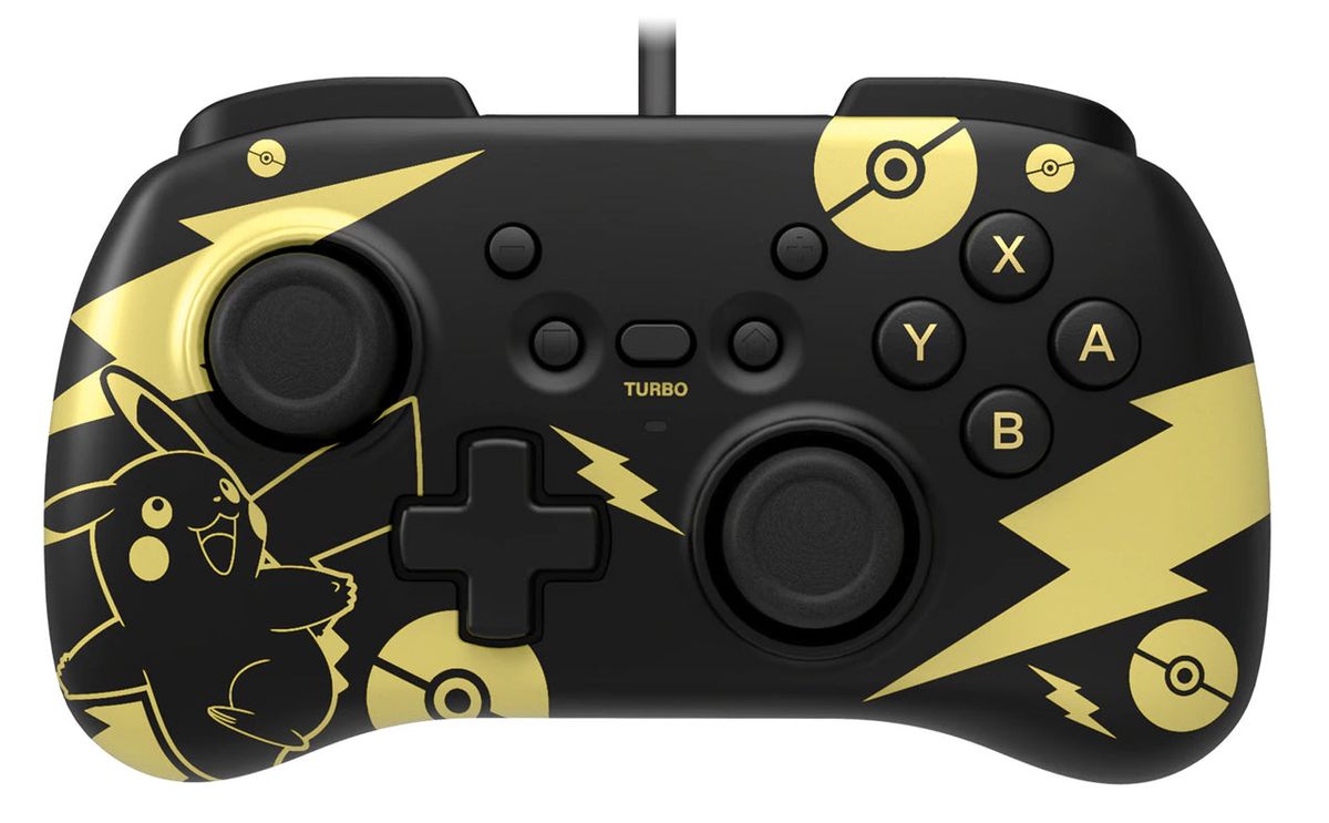 HORI HORIPAD Mini - Black & Gold Pikachu Edition