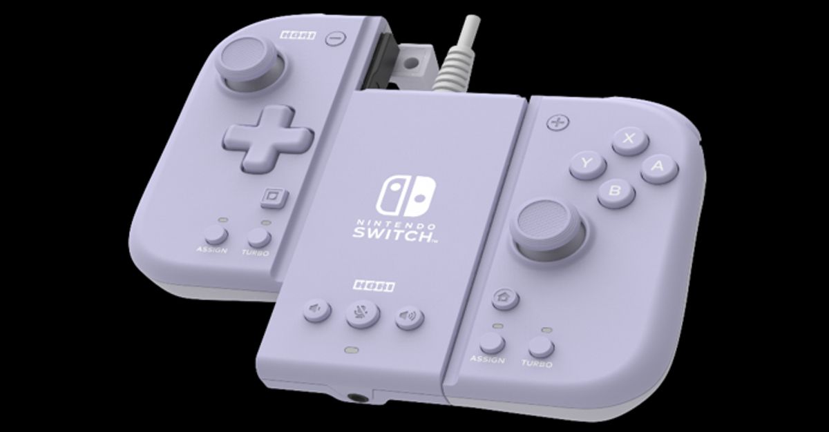 HORI - Split Pad Compact Attachment Set (Lavender)