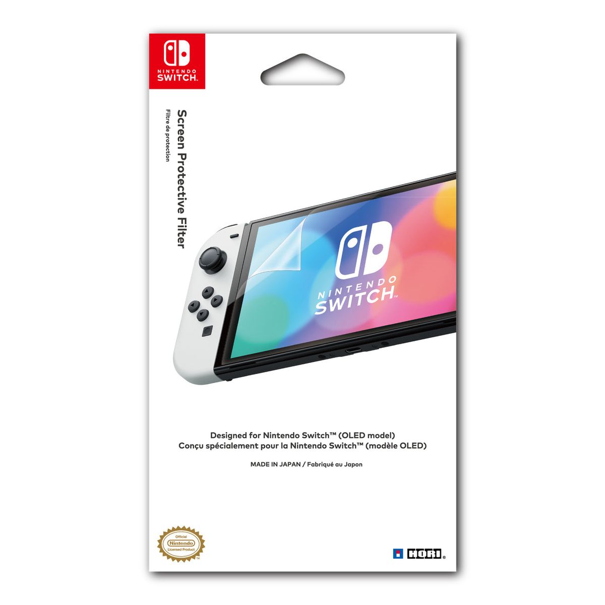 HORI Switch OLED Protective Screen Filter