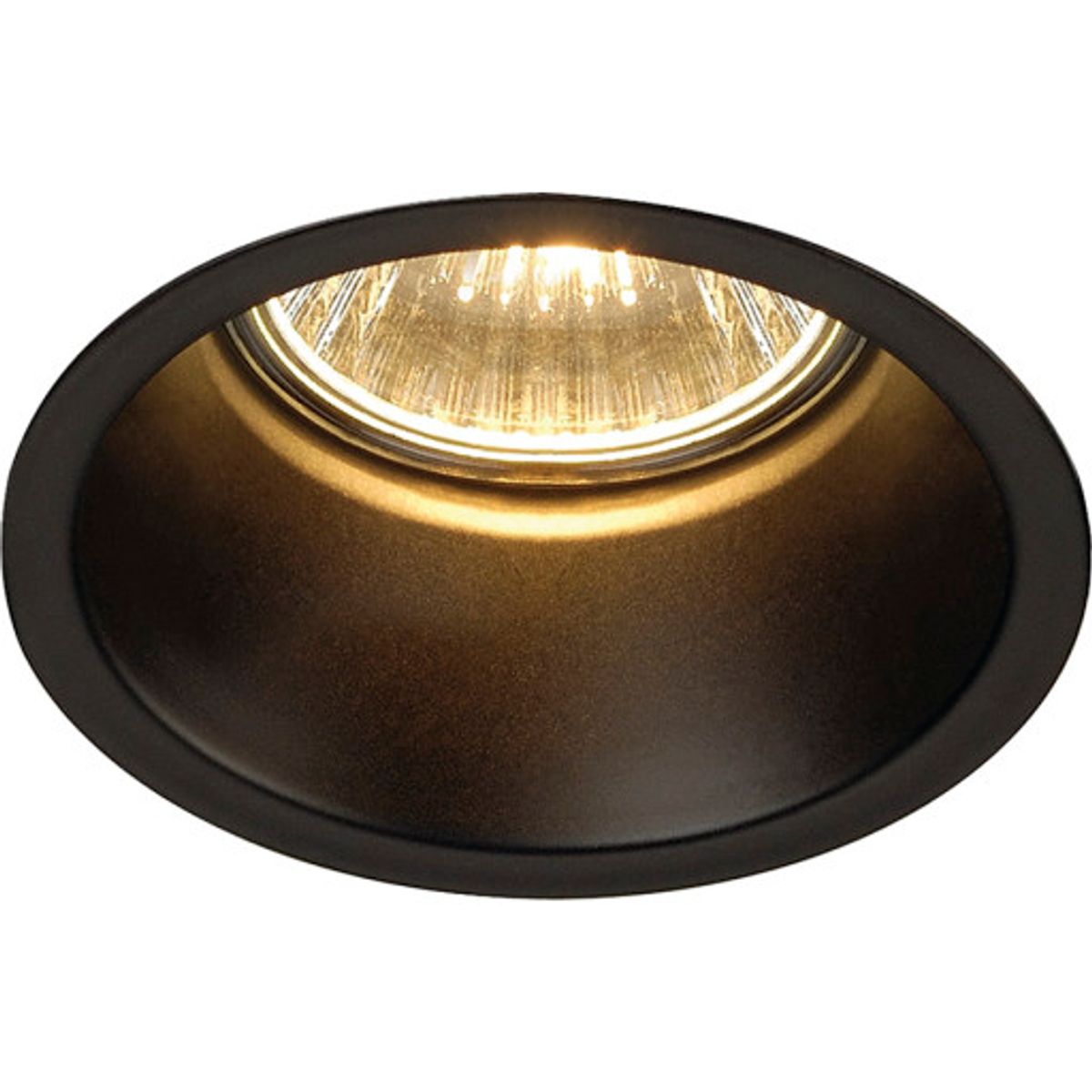 HORN GU10 downlight, rund, matsort, maks. 50W