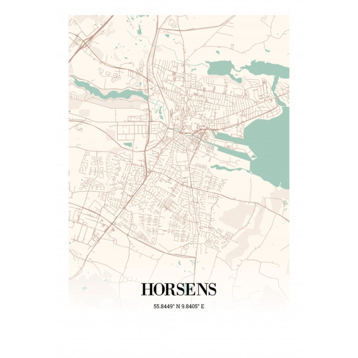 Horsens 35x50 cm (B3)