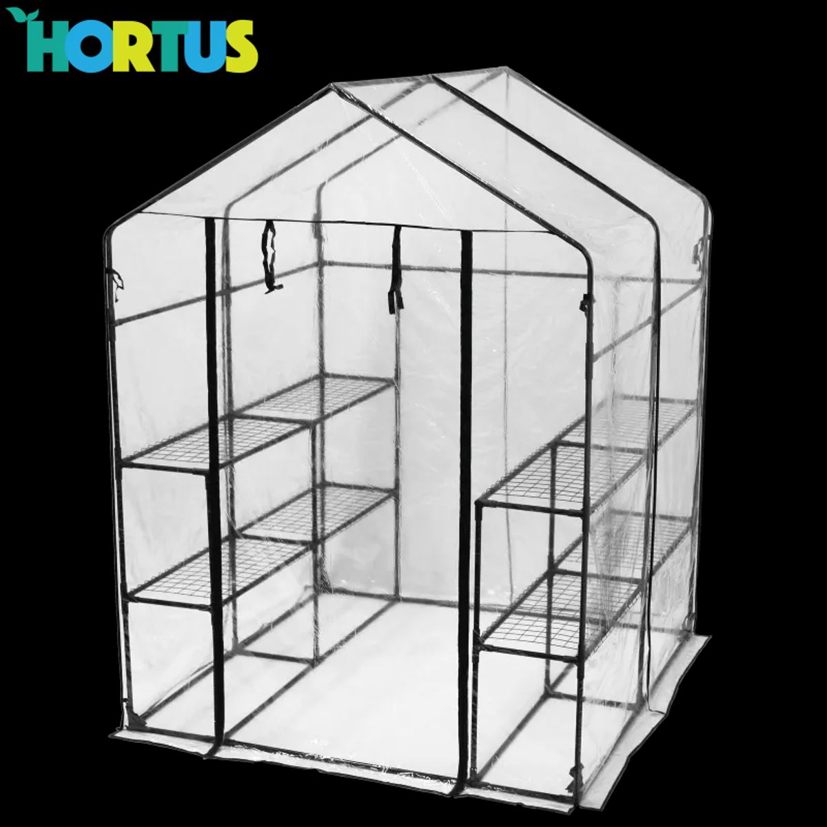 HORTUS Plast Drivhus Xl 195x143x143 Cm