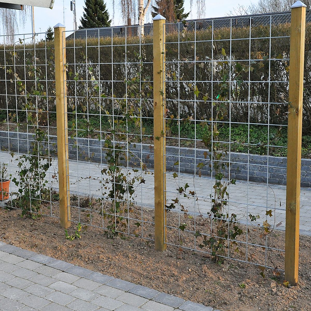 HORTUS Rio-net espalier galvaniseret 90 x 120 cm inkl. beslag