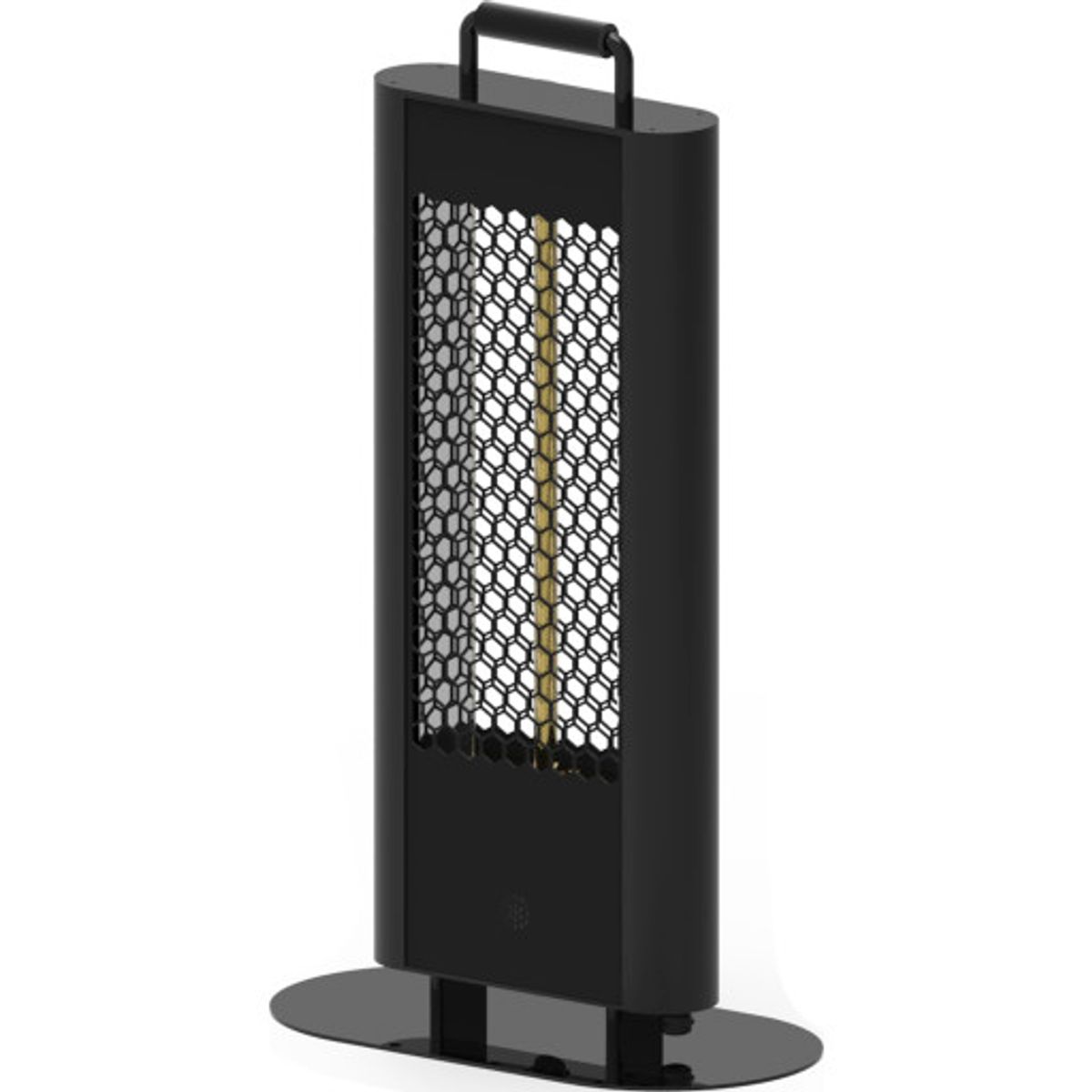 Hortus terrassevarmer gulvmodel, 1200W, sort