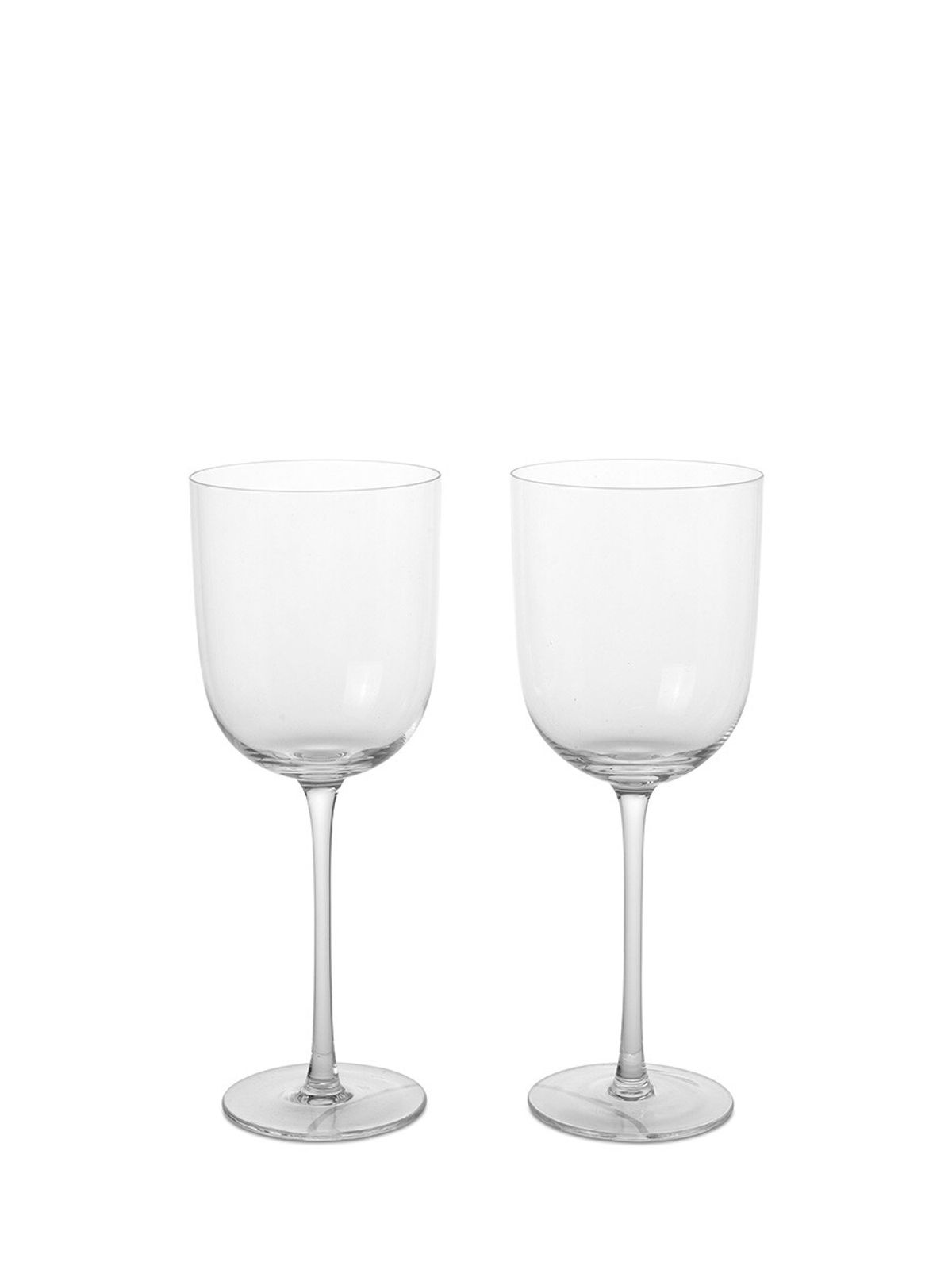 Host Red Wine Glasses, sæt á 2 stk. fra Ferm Living (Clear)