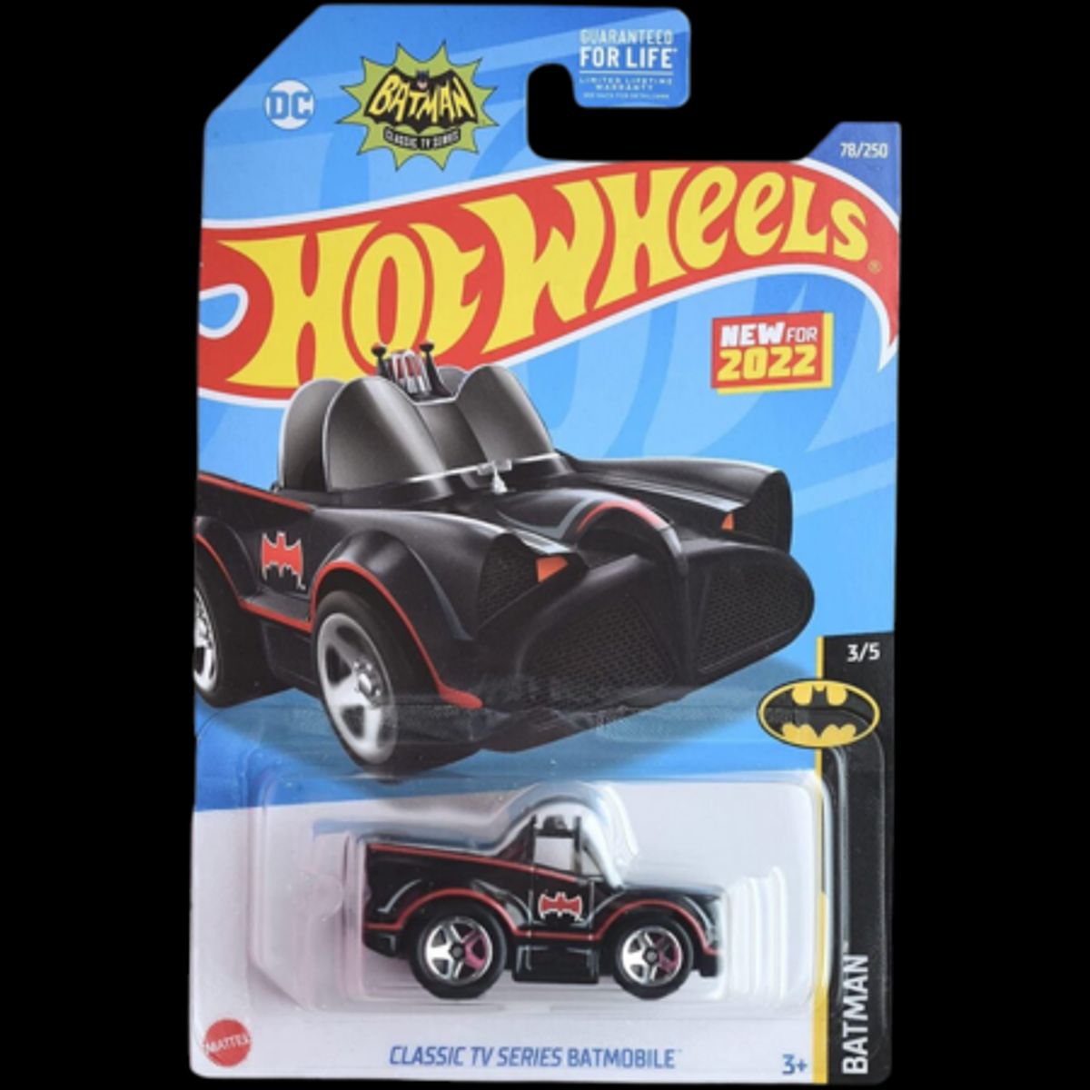 Hot Wheels 1:64 Classic TV Series Batmobile