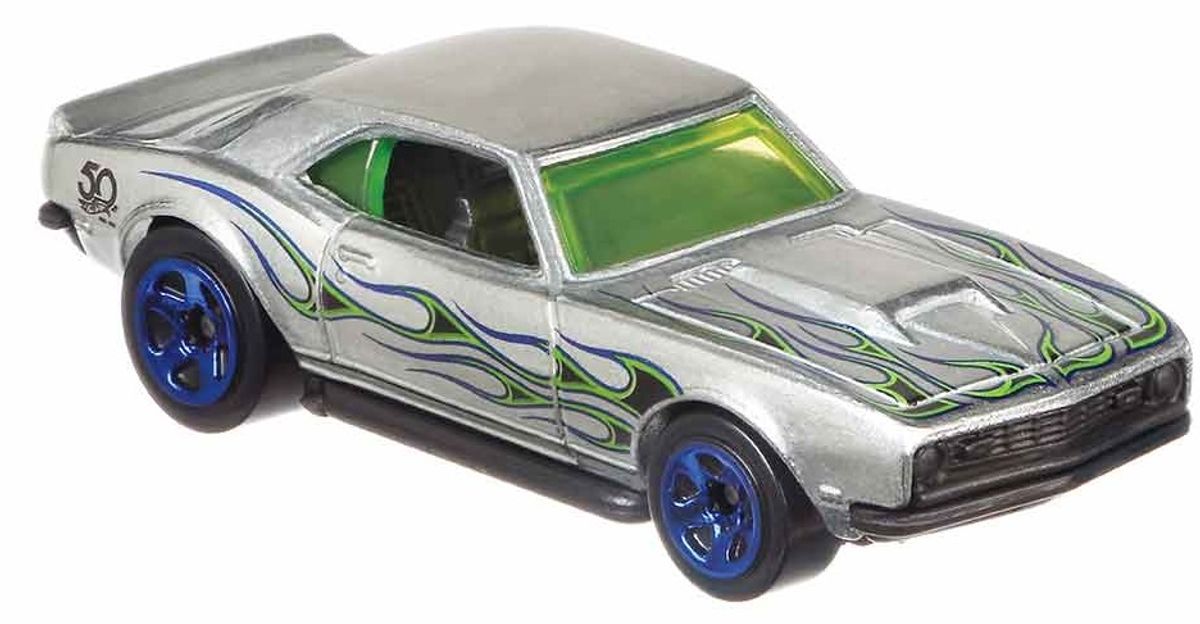 Hot Wheels 50TH Zamac Flames - 68 COPO CAMARO