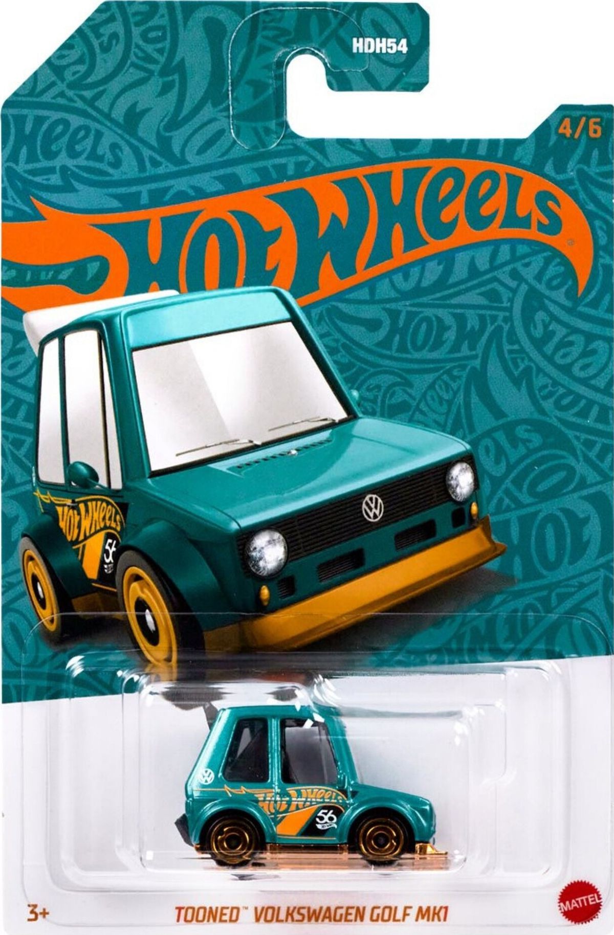 Hot Wheels - 56th Anniversary Edition Green And Copper Colour - Golf Mki