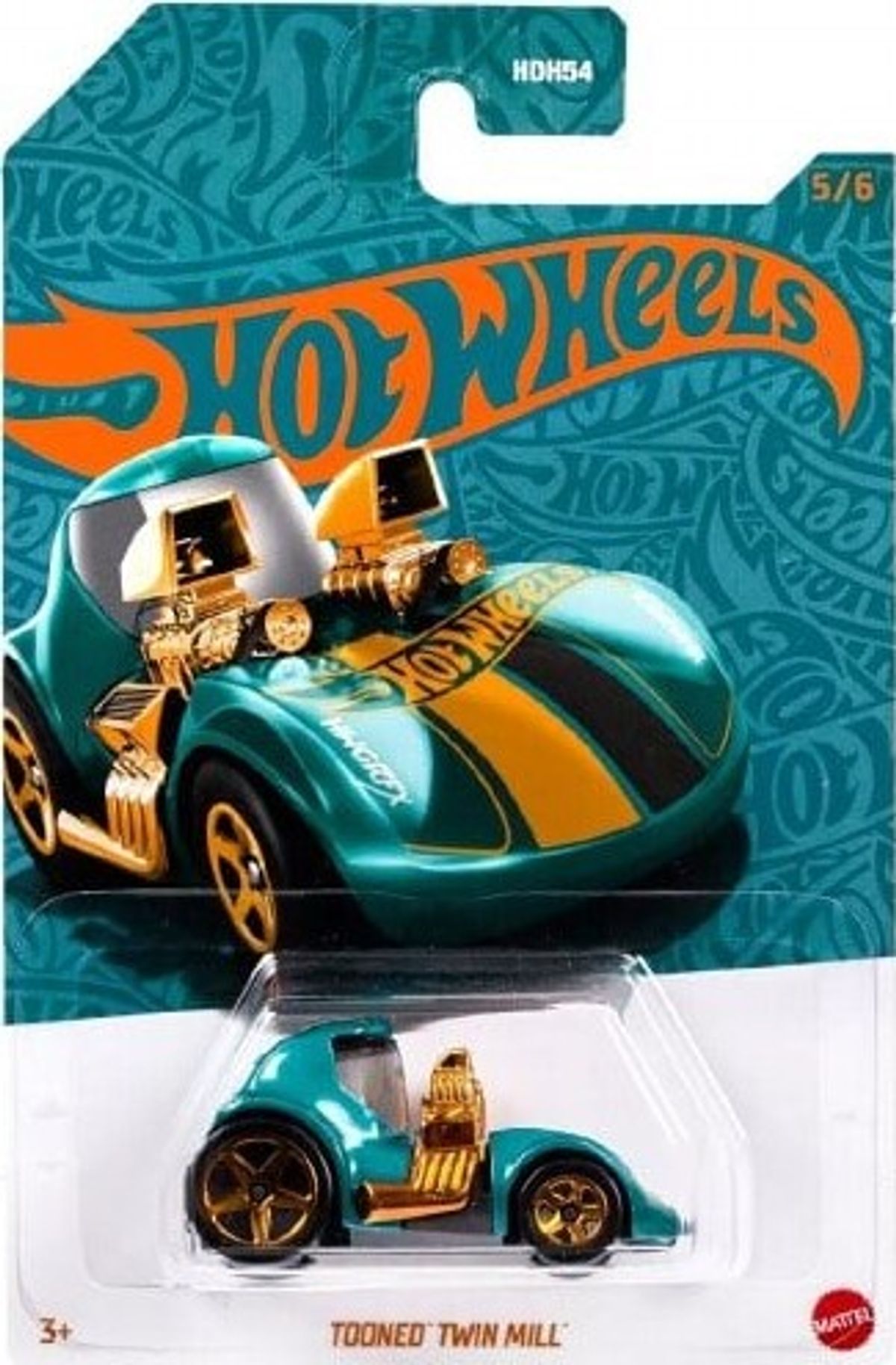 Hot Wheels - 56th Anniversary Edition Green And Copper Colour - Twin Mill