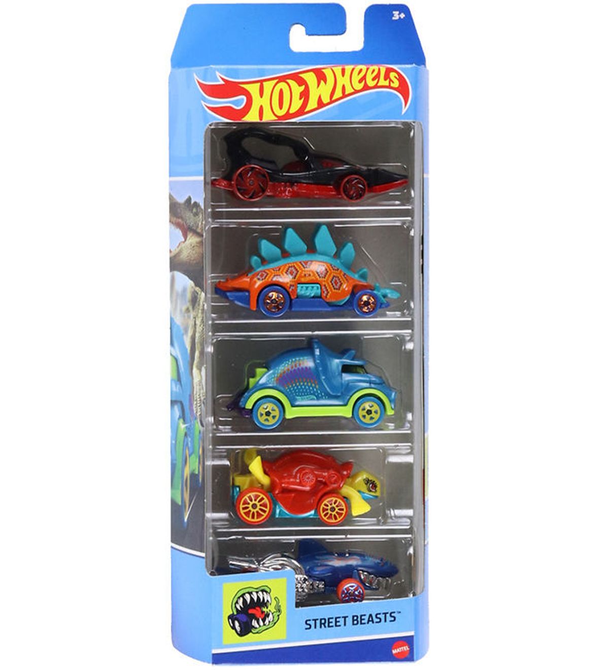 Hot Wheels Biler - 5-pak - Street Beasts