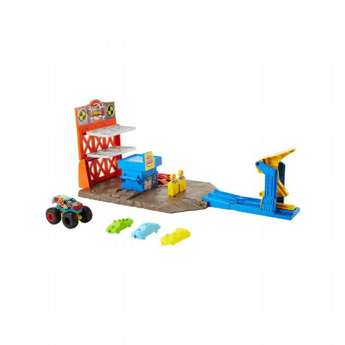 Hot Wheels Monster Trucks Blast Station