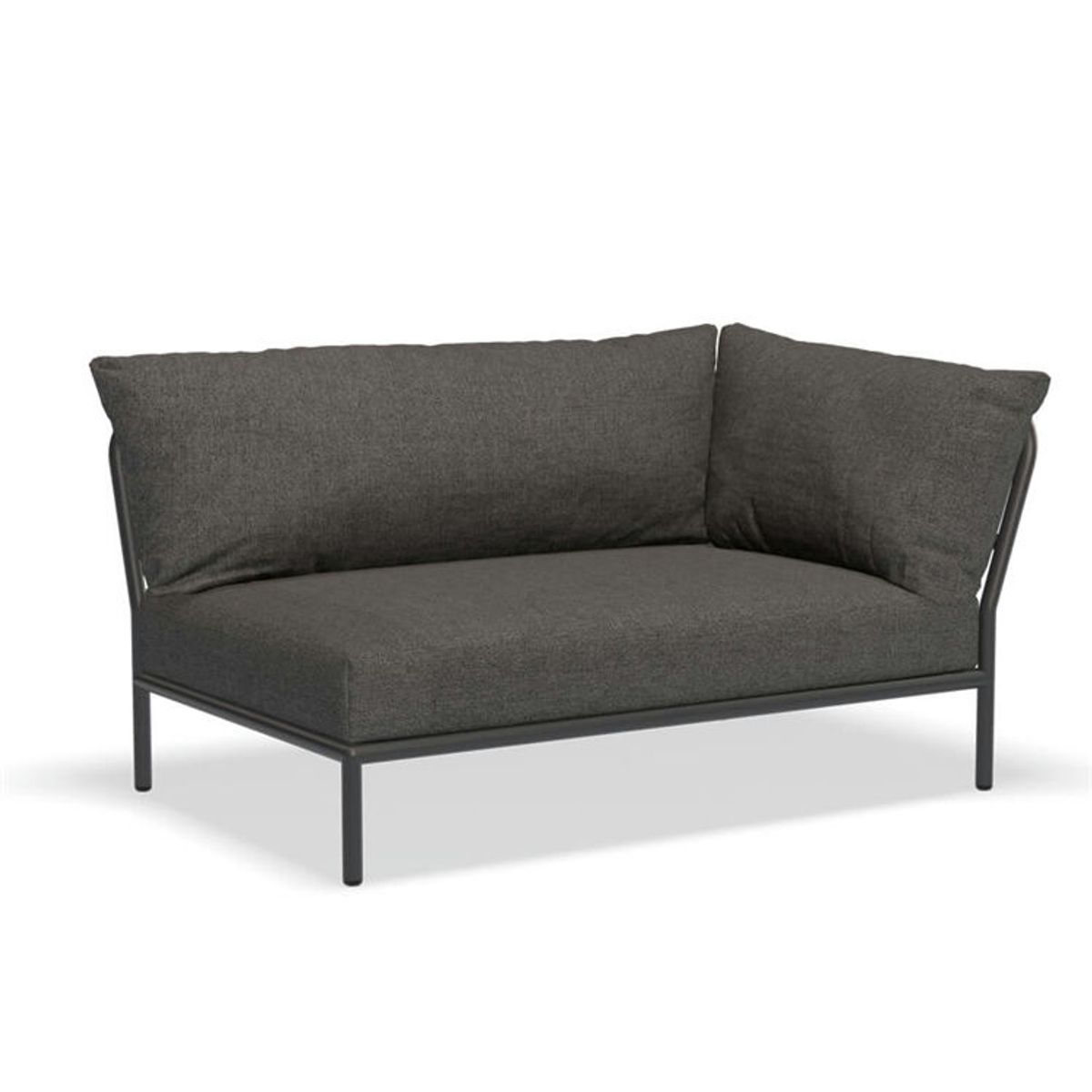 HOUE Level 2 Loungesofa - Dark Grey Basic Right Corner