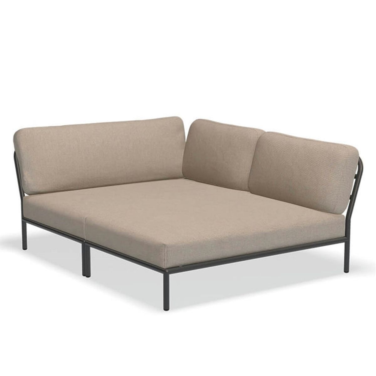 HOUE Level Cozy Corner Sofa Ash (18001) Right Corner