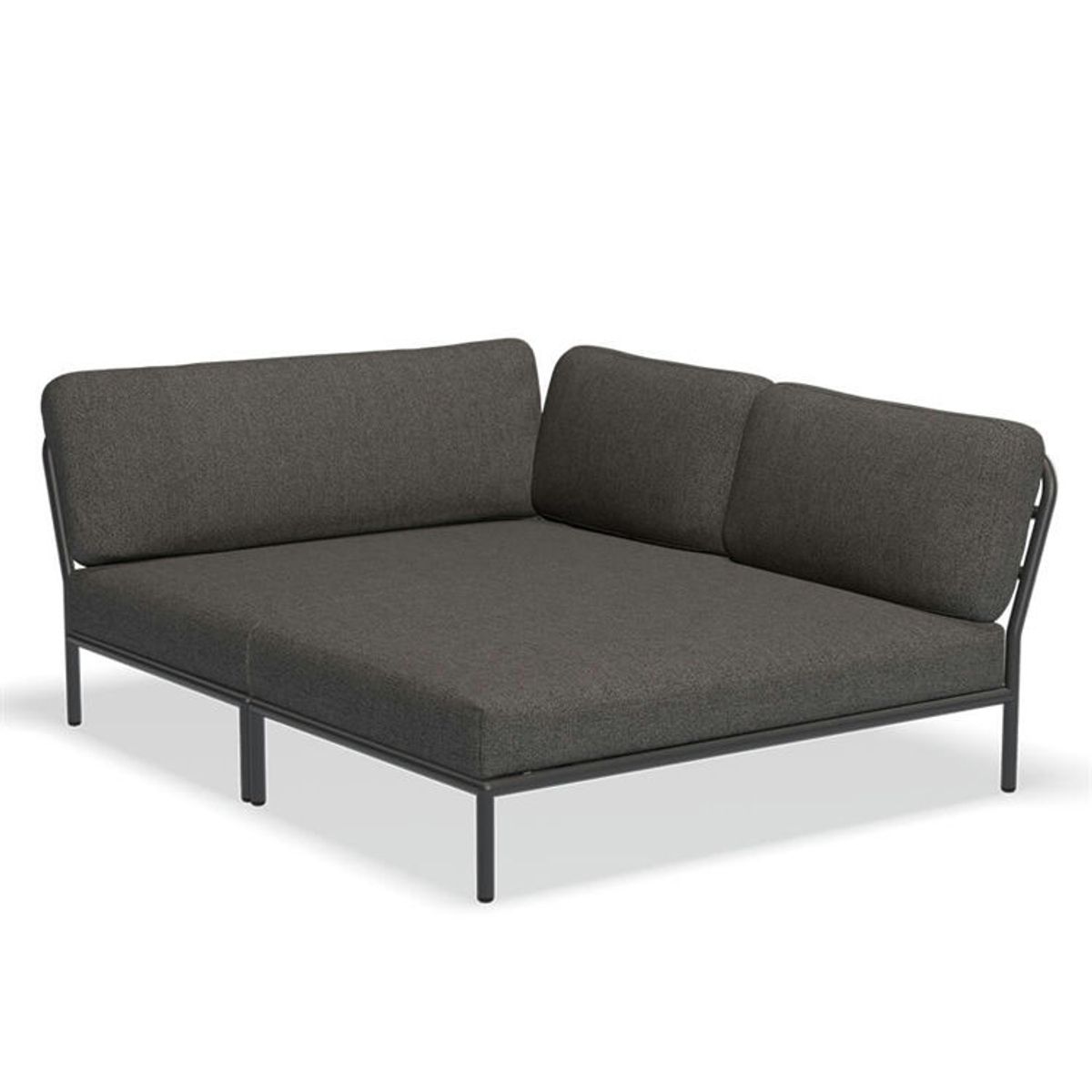 HOUE Level Cozy Corner Sofa Dark Grey Basic Right Corner