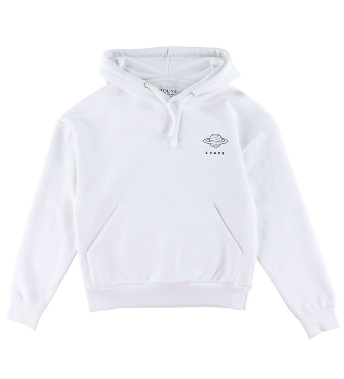 Hound Hættetrøje - Oversized Hoodie - White