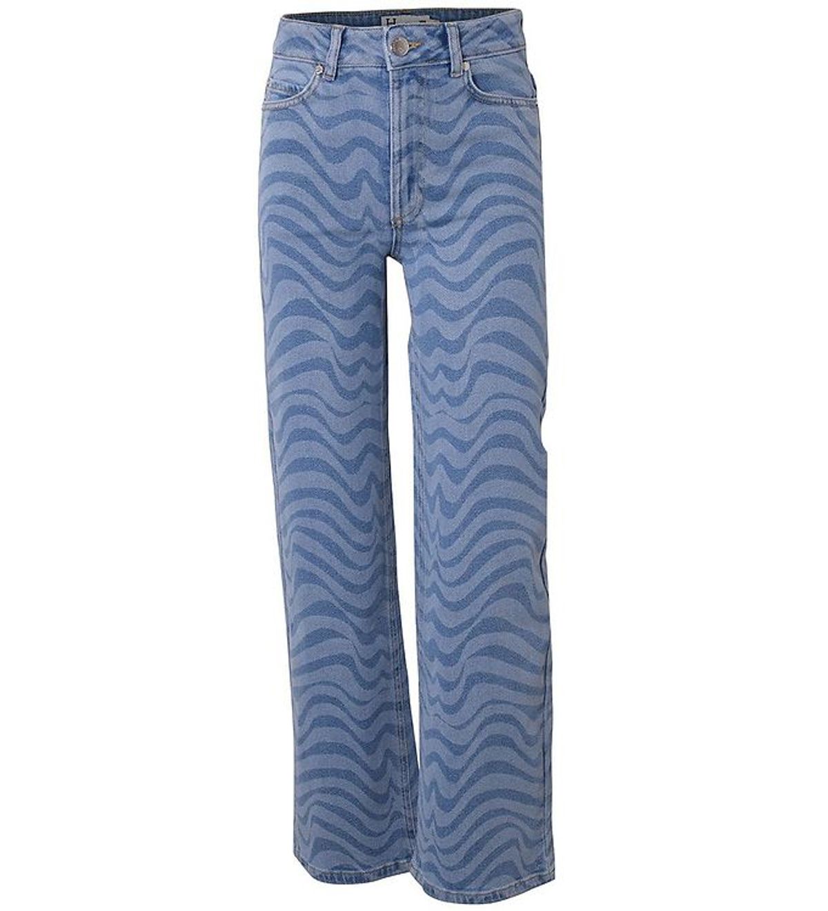 Hound Jeans - Wide w/ Print - Blue Denim