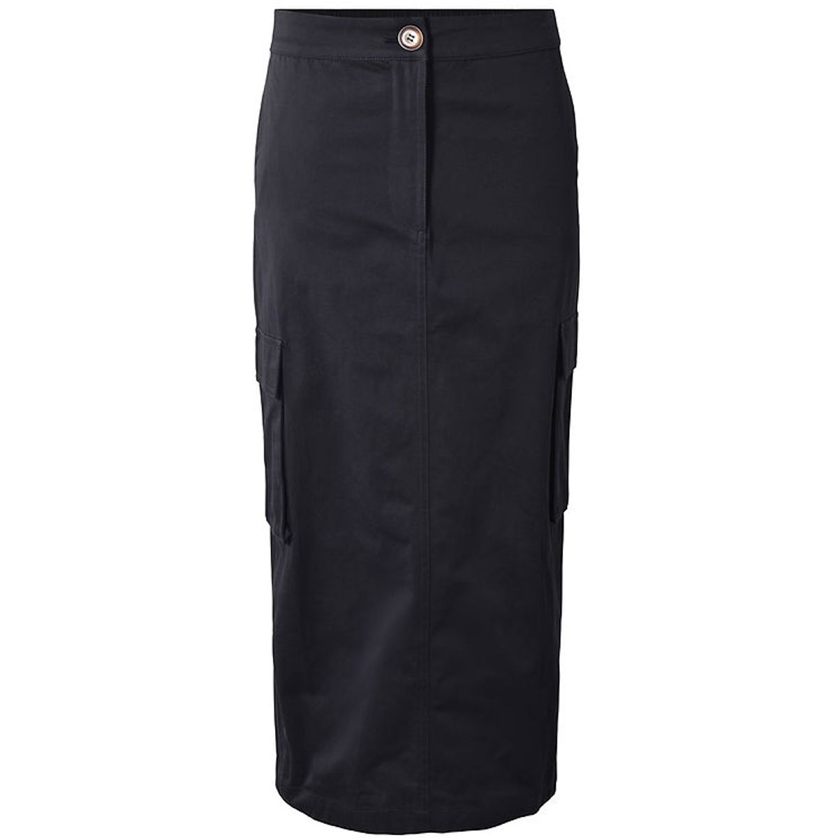 Hound Nederdel - Long Cargo Skirt - Sort