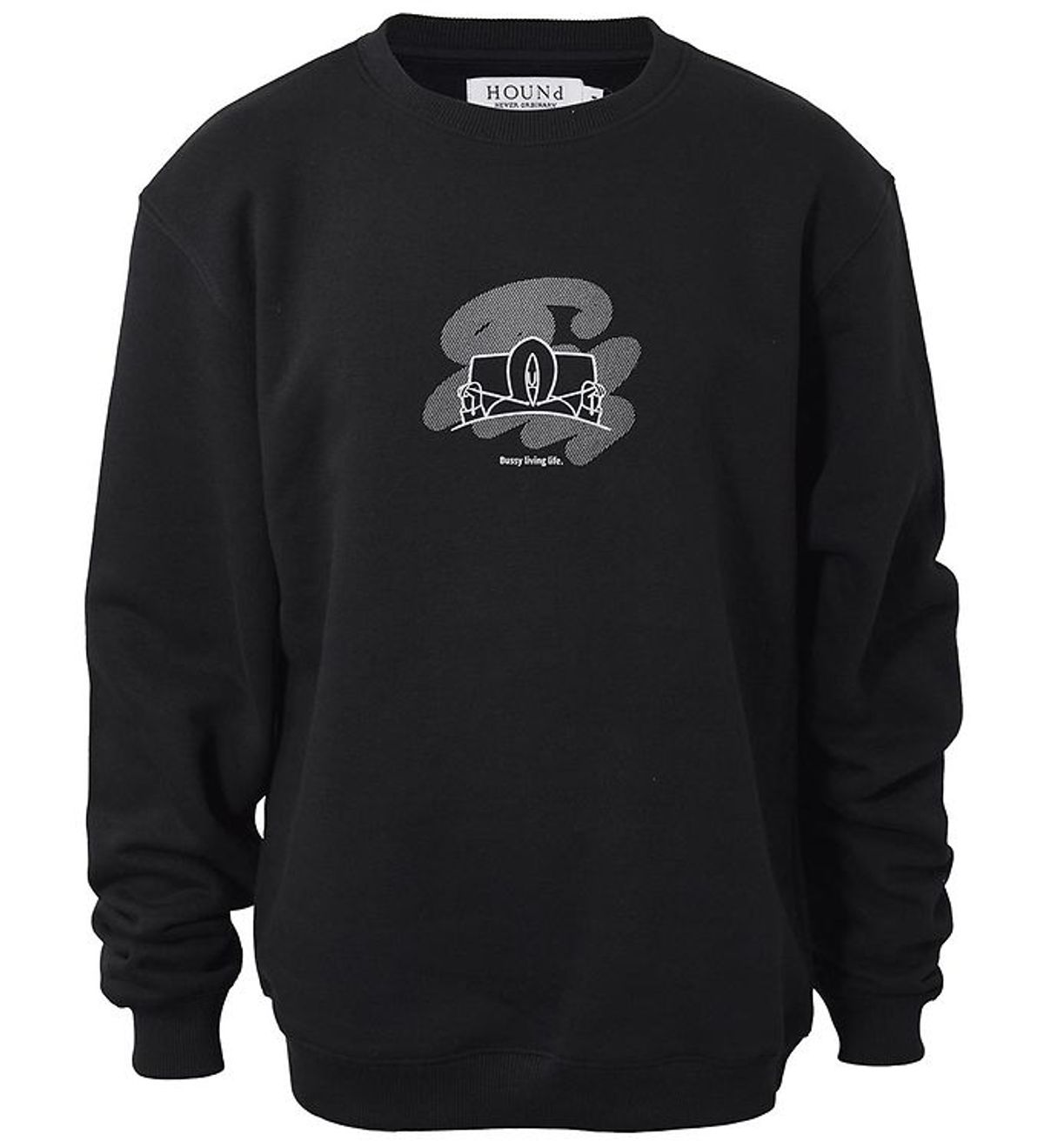 Hound Sweatshirt - Crewneck - Sort m. Print