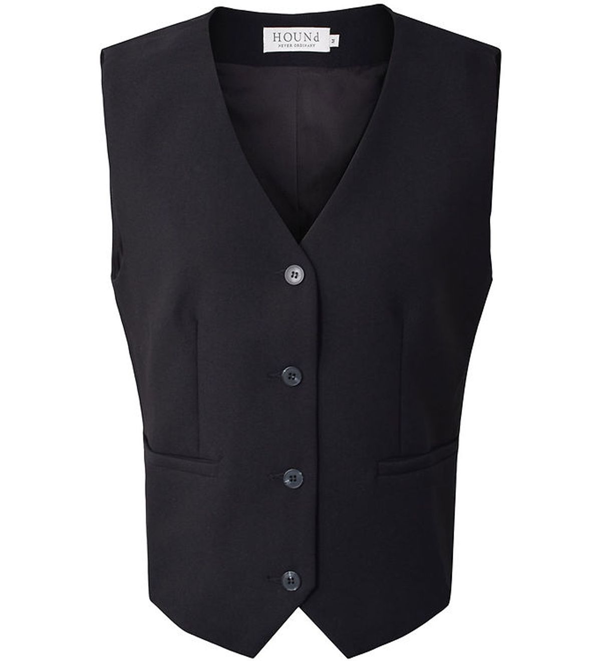 Hound vest - Waistcoat - Black