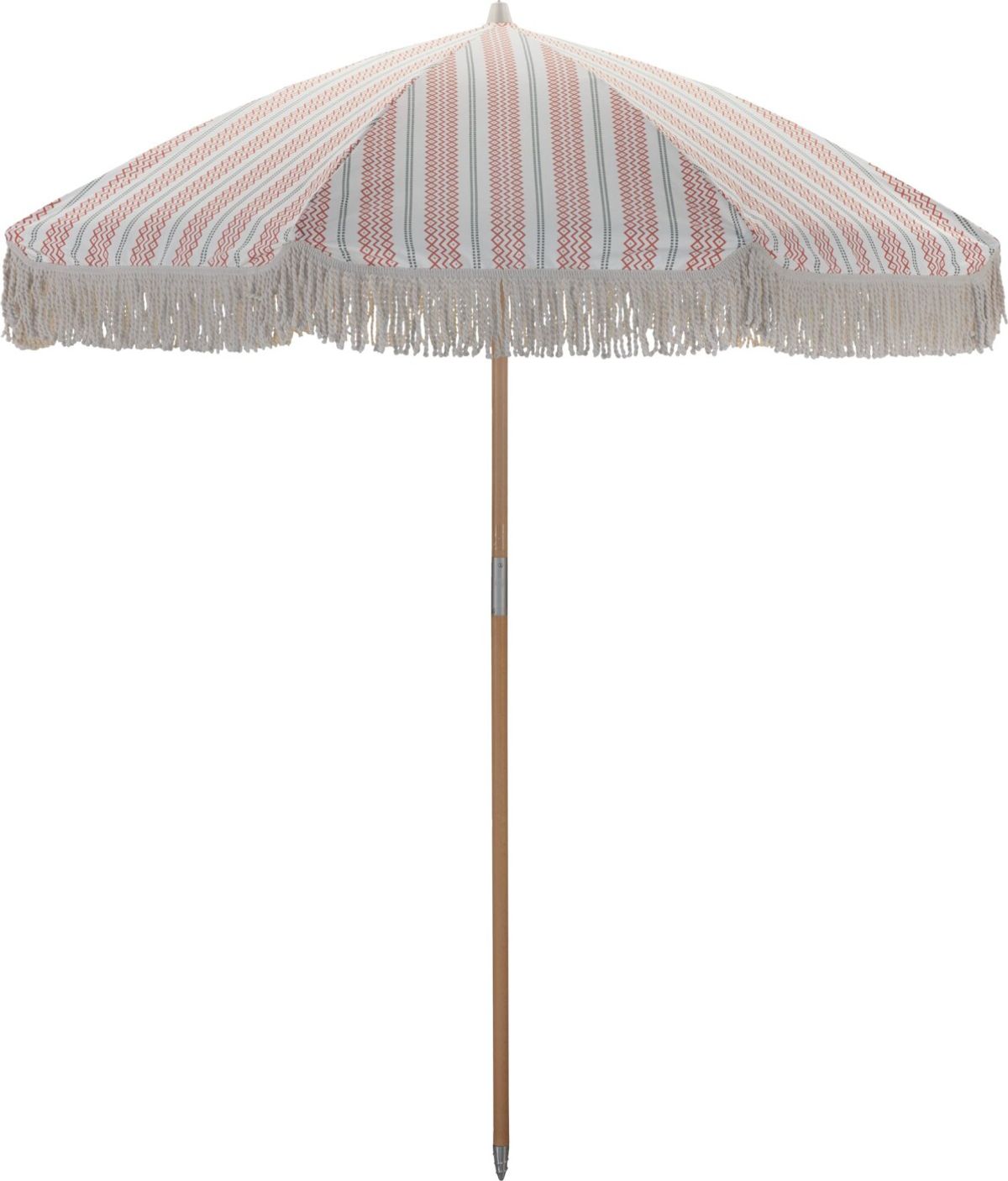 House Doctor - Parasol - Umbra - Rød Og Grøn - 230x190 Cm