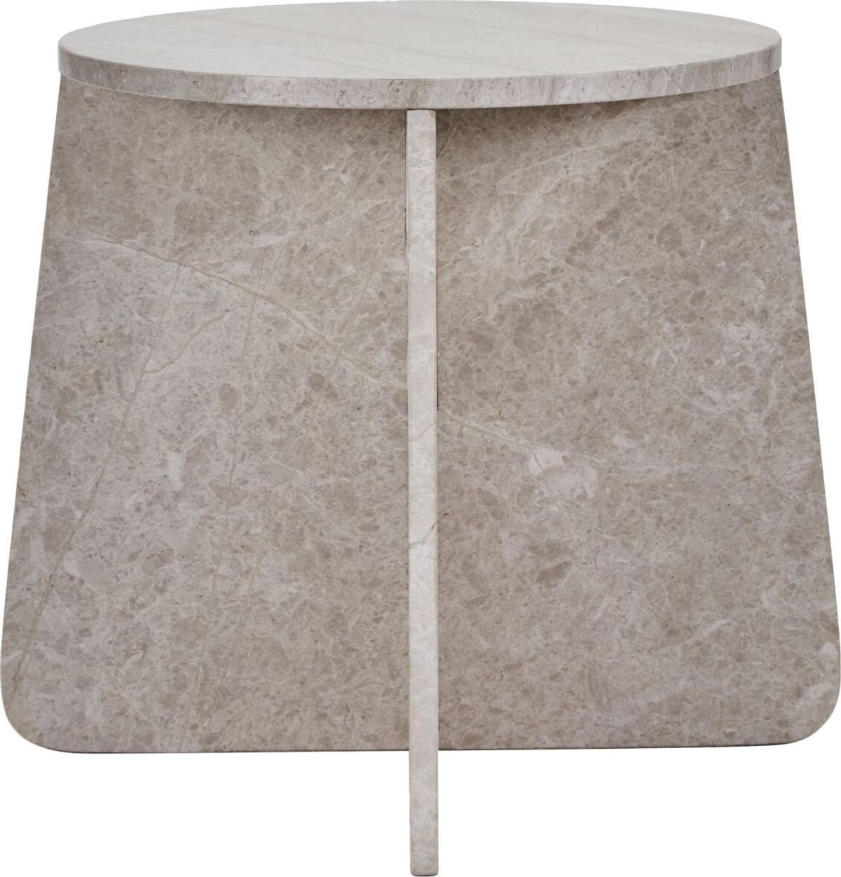 House Doctor - Sidebord - Marb - Marmor - Beige - 40x48x48 Cm