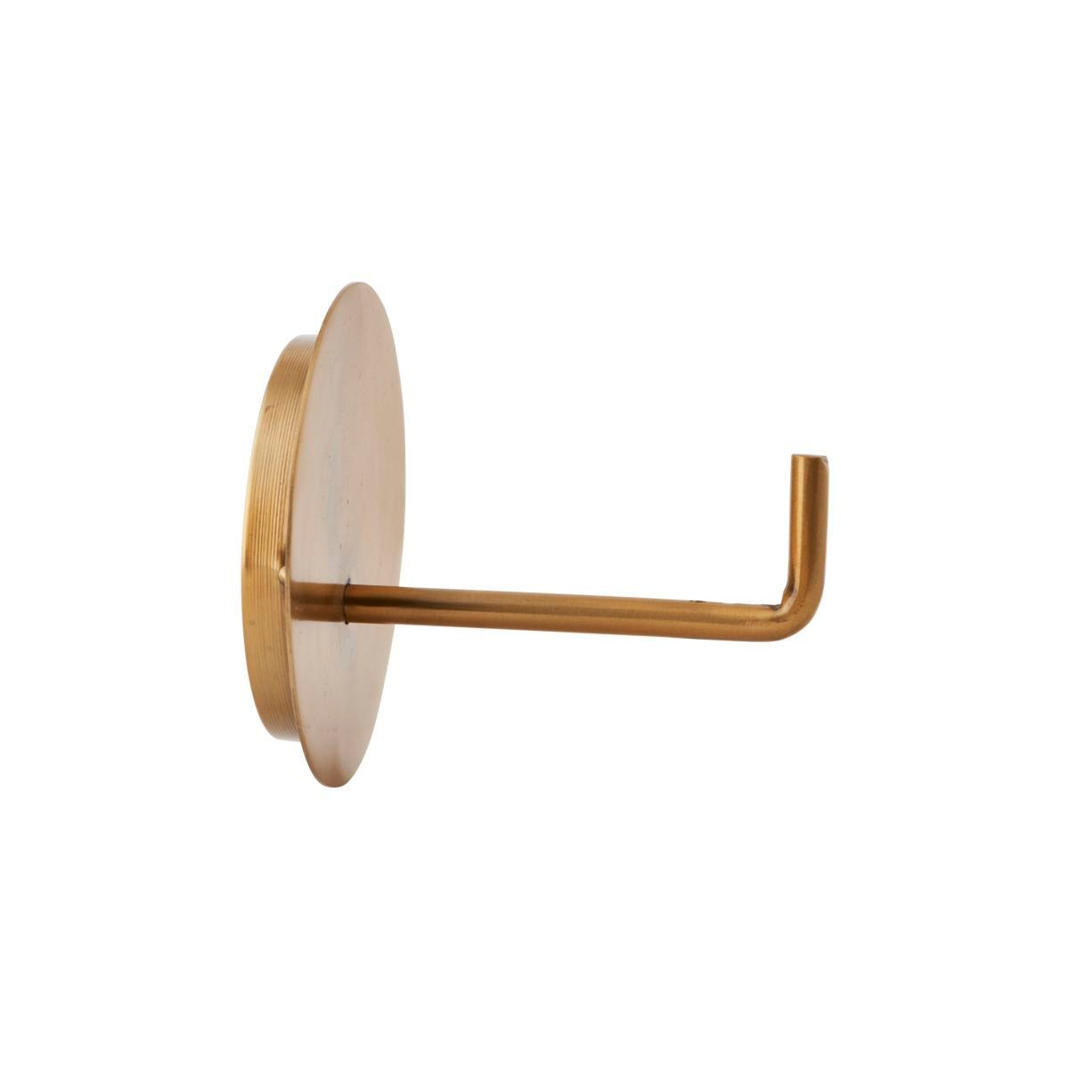 House Doctor - Toiletrulle holder, Text, Messing